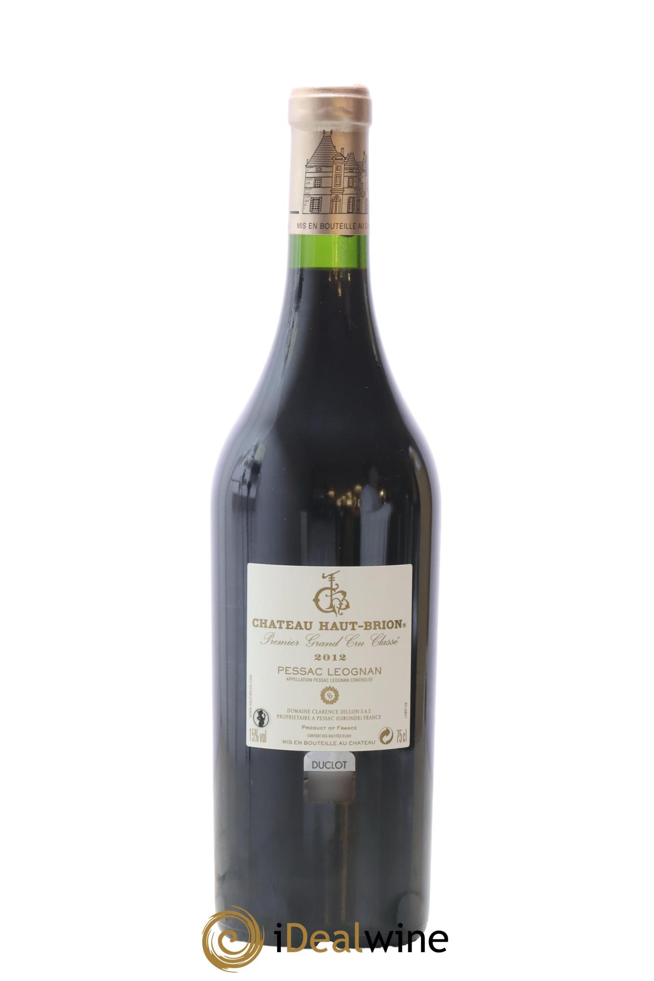 Château Haut Brion 1er Grand Cru Classé 2012 - Lotto di 1 bottiglia - 1