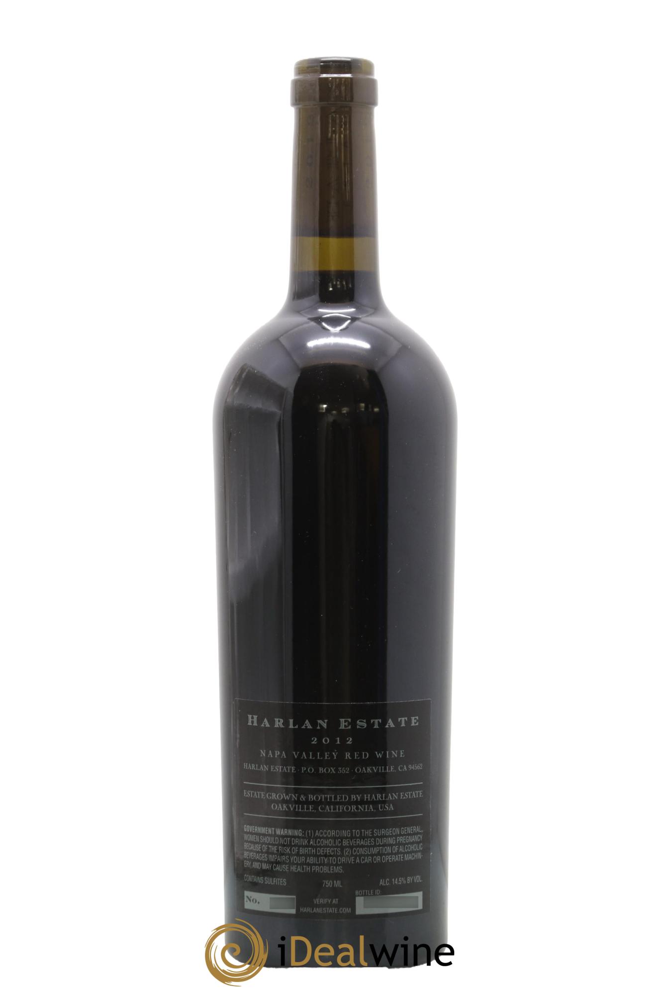 Napa Valley Harlan Estate 2012 - Lotto di 1 bottiglia - 1