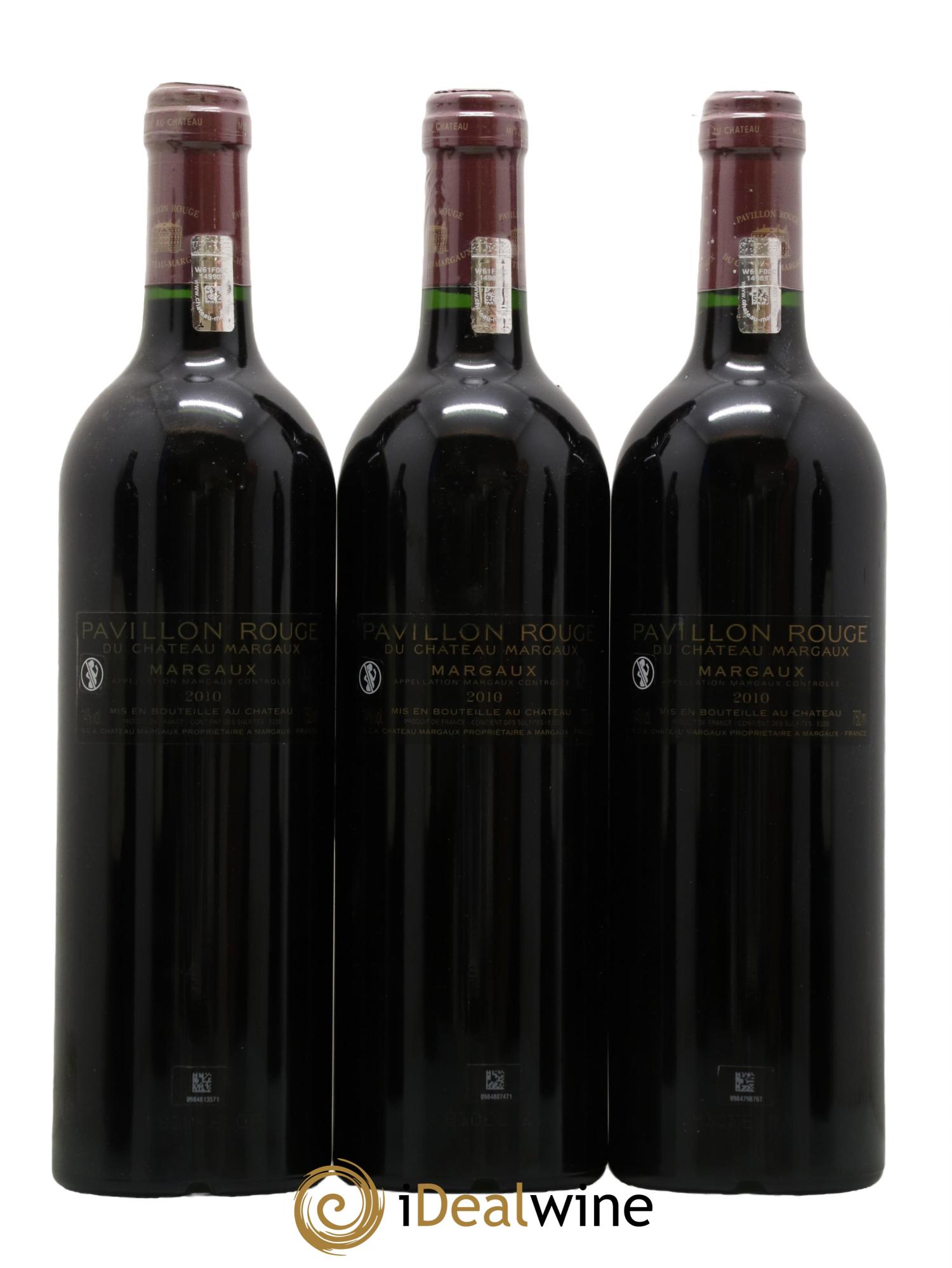 Pavillon Rouge du Château Margaux Second Vin 2010 - Lot de 6 bouteilles - 4