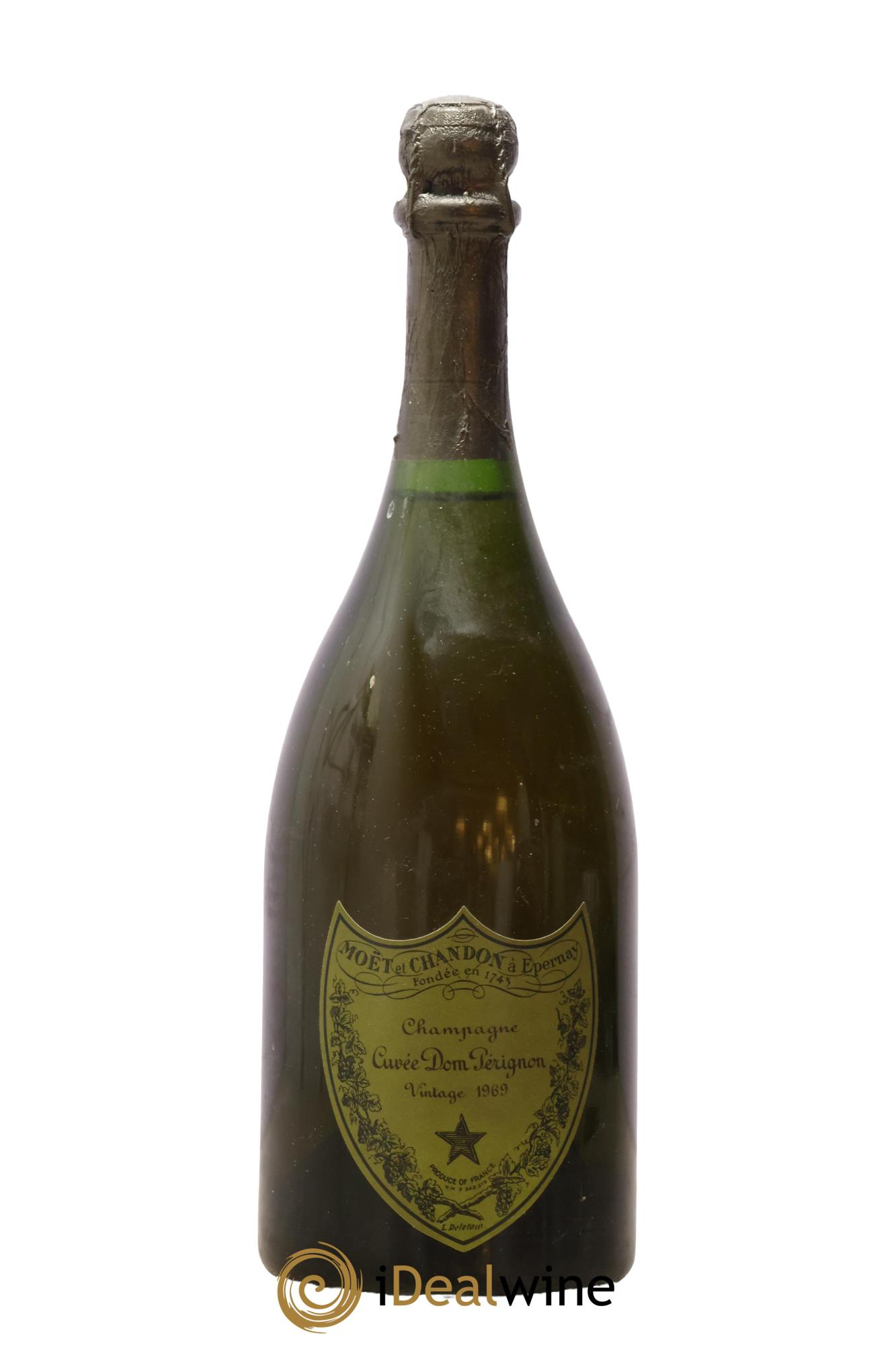 Brut Dom Pérignon 1969 - Posten von 1 Flasche - 0