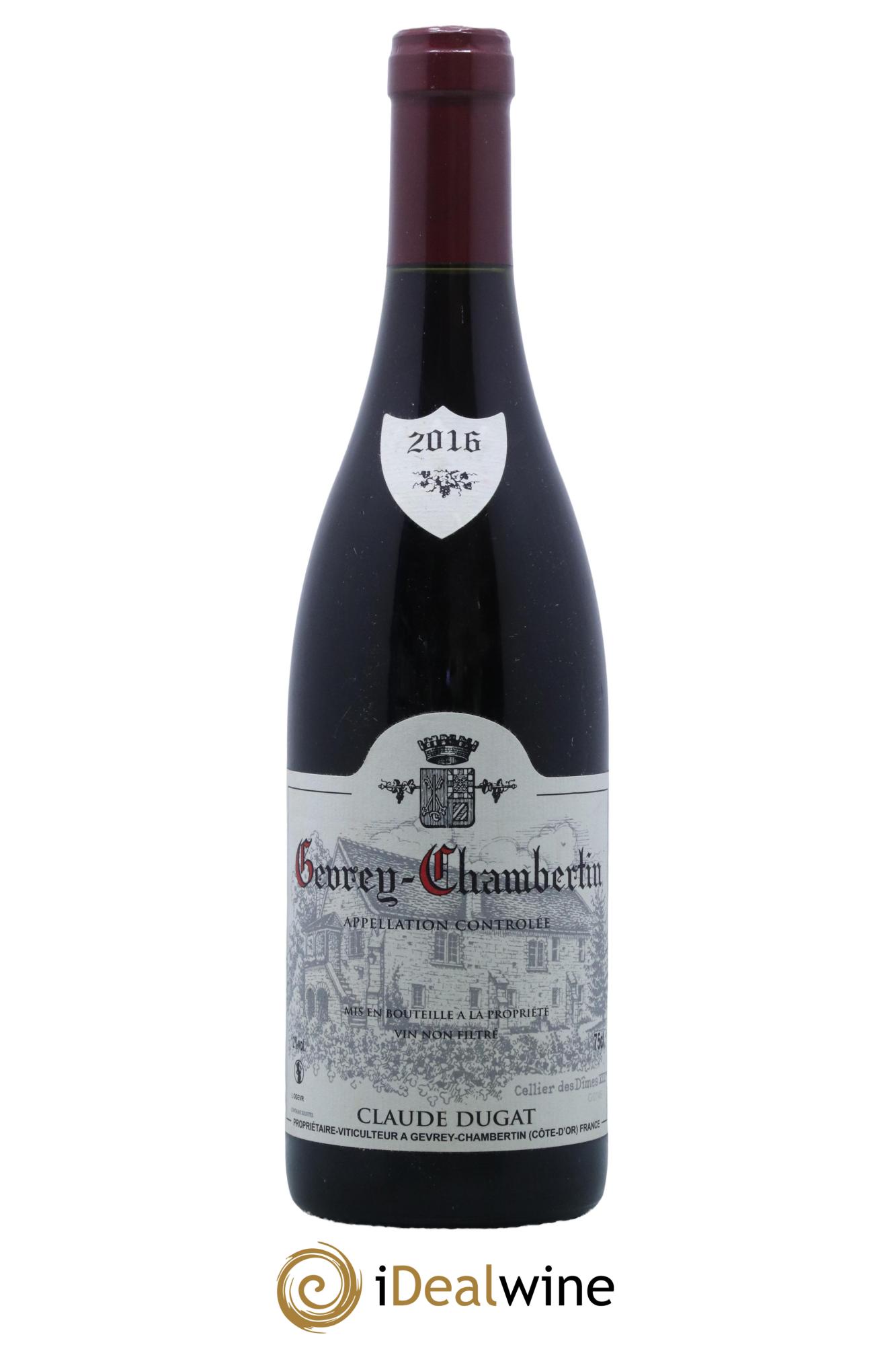 Gevrey-Chambertin Claude Dugat 2016 - Lot de 1 bouteille - 0