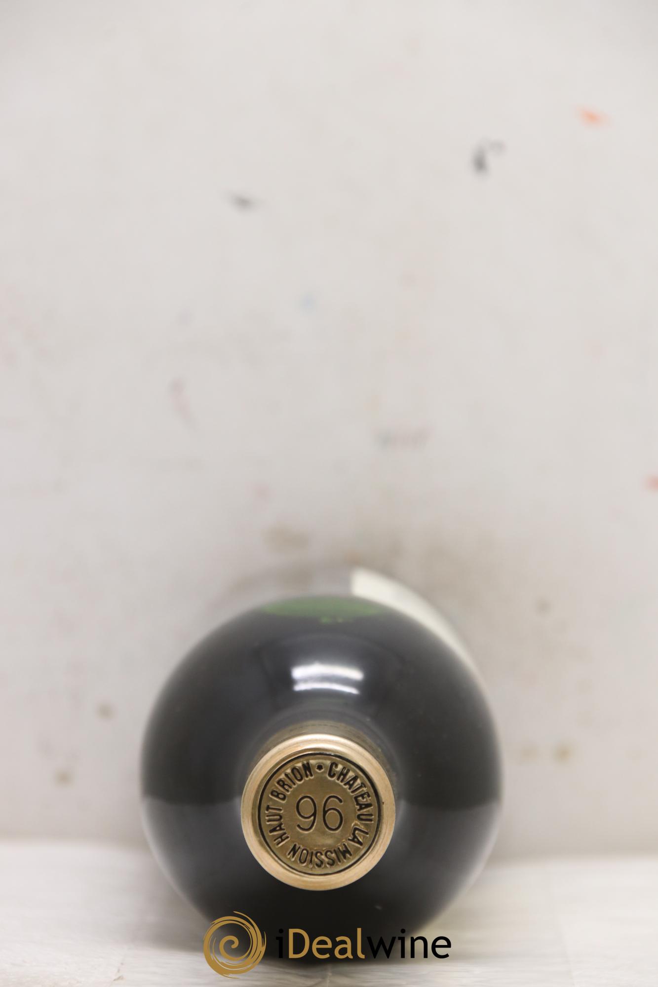 Château la Mission Haut-Brion Cru Classé de Graves 1996 - Lot of 2 bottles - 1