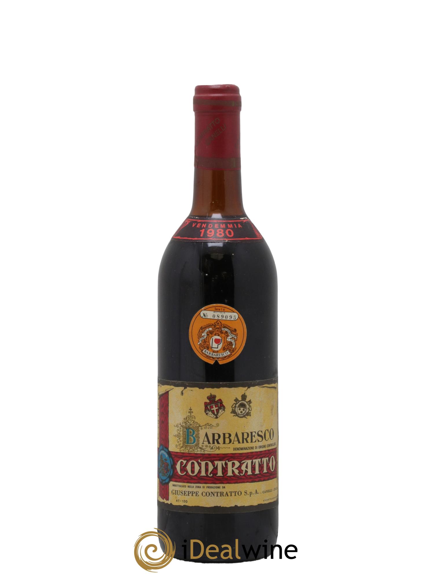 Barbaresco DOCG Contratto 1980 - Posten von 1 Flasche - 0