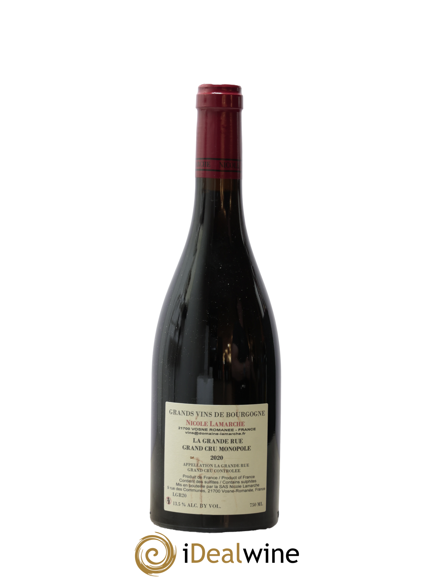 La Grande Rue Grand Cru Lamarche (Domaine) 2020 - Lot de 1 bouteille - 1