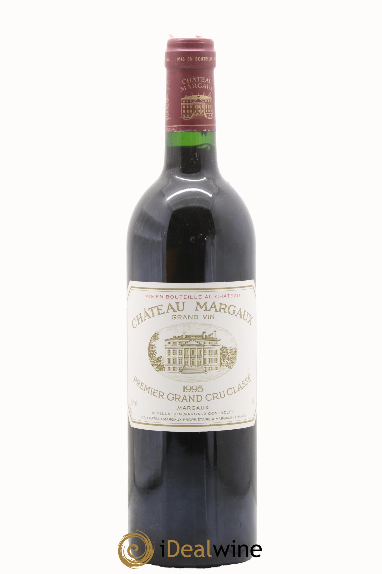 Château Margaux 1er Grand Cru Classé 1995 - Lot de 1 bouteille - 0
