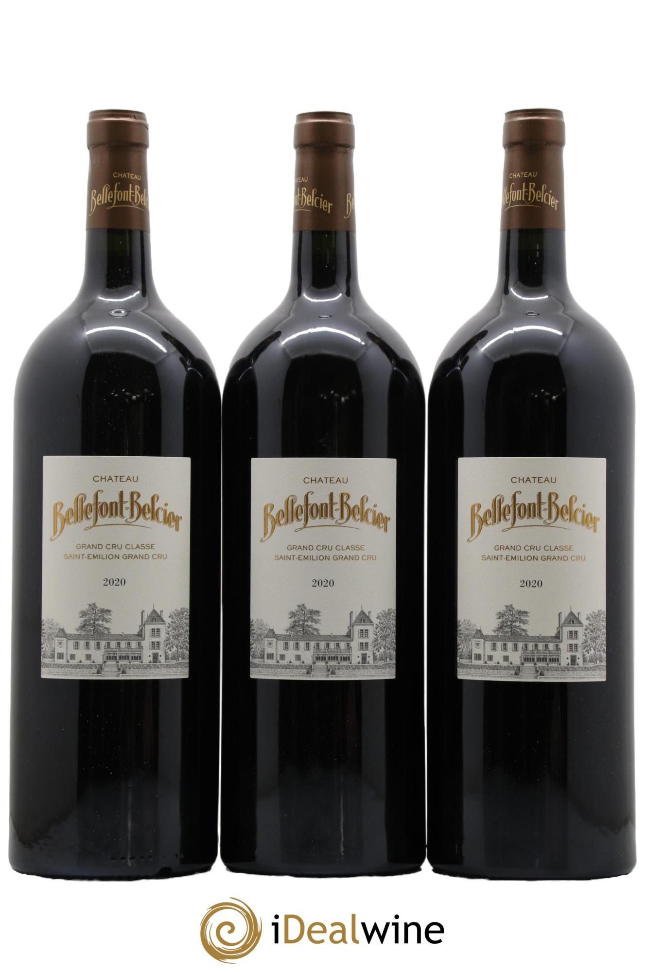 Château Bellefont-Belcier Grand Cru Classé 2020 - Lot de 3 magnums - 0