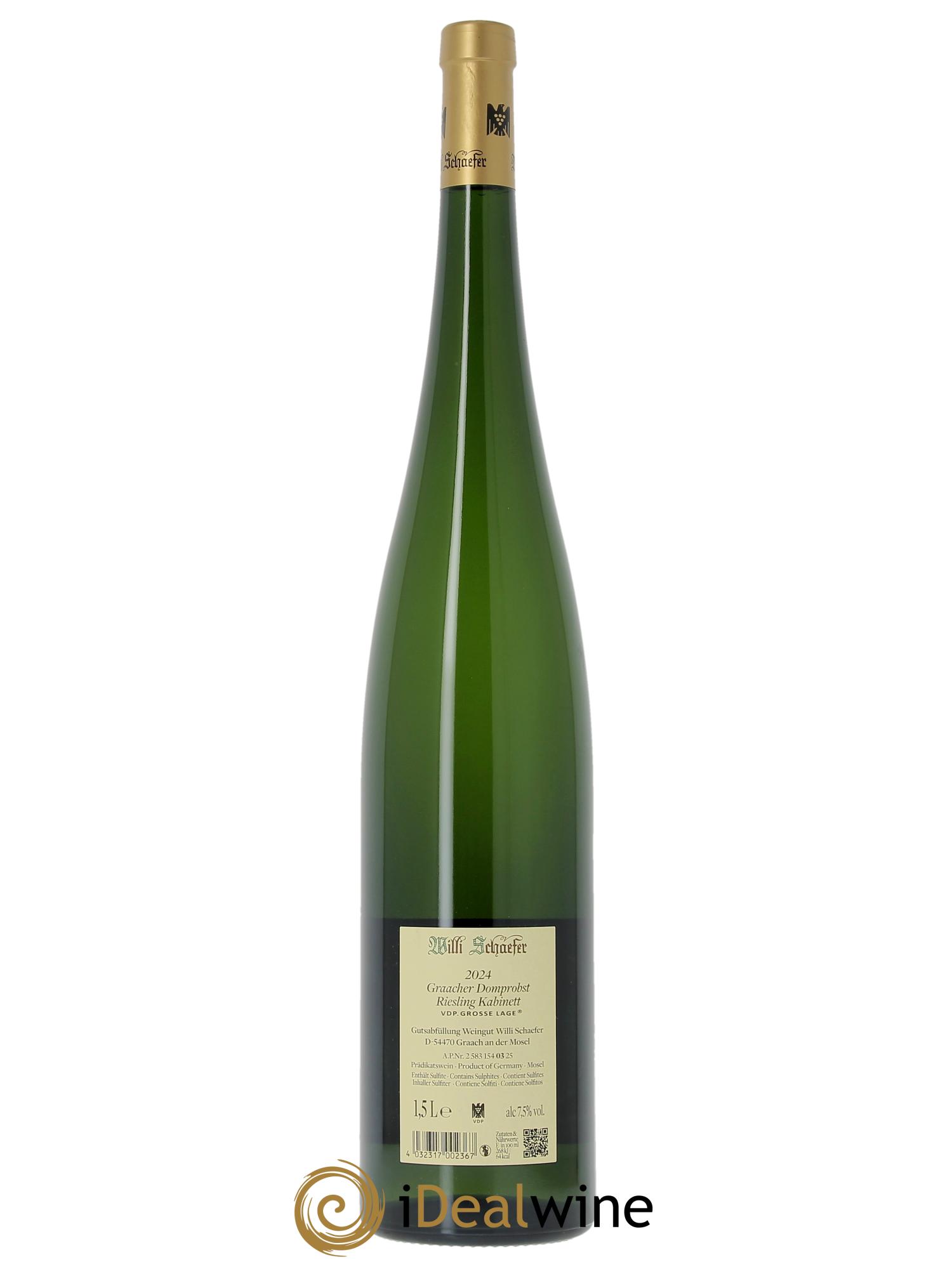 Riesling Willi Schaefer Graacher Domprobst Kabinett 3 2024 - Posten von 1 Magnum - 1