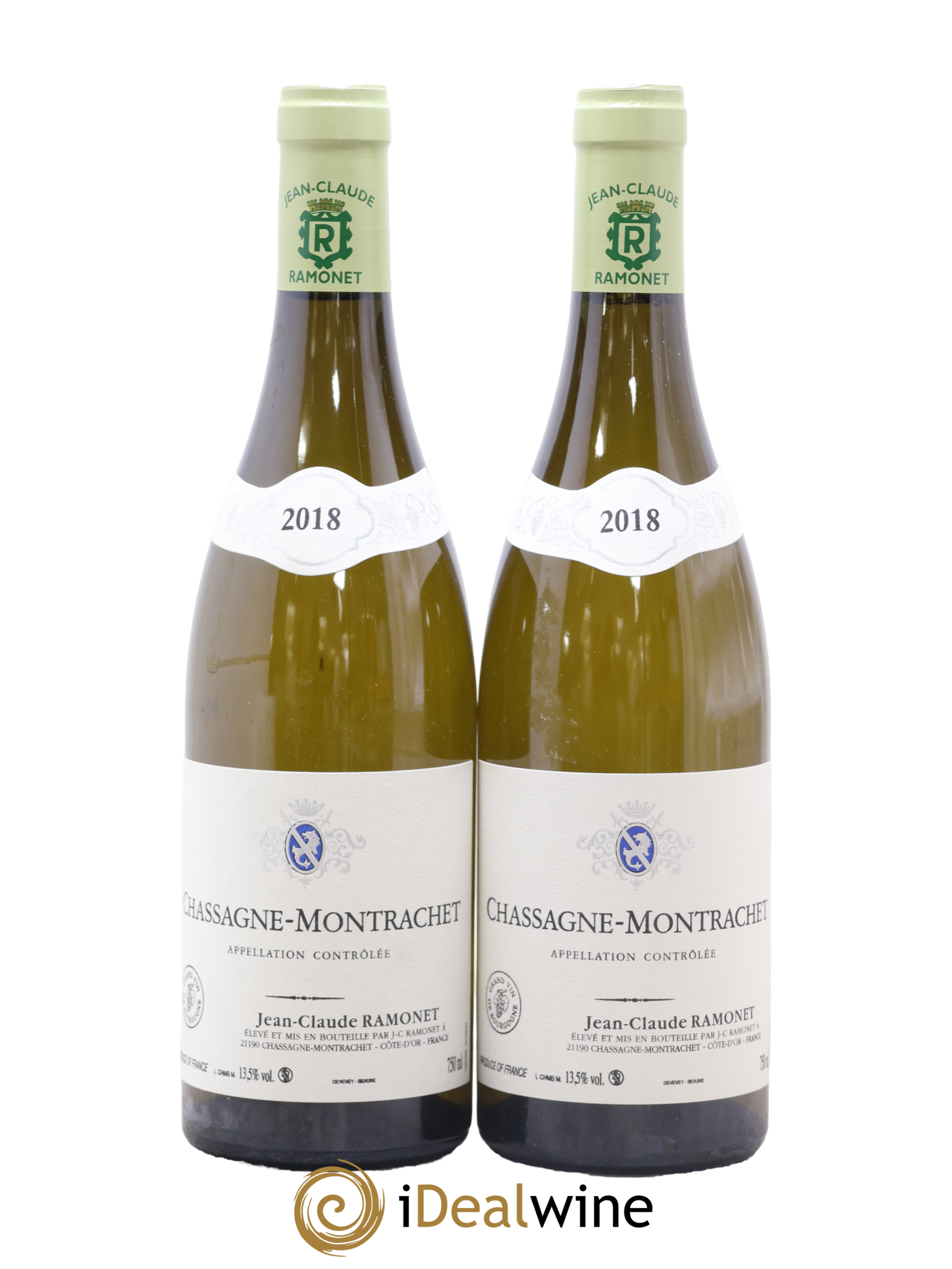 Chassagne-Montrachet Ramonet (Domaine) 2018 - Posten von 2 Flaschen - 0