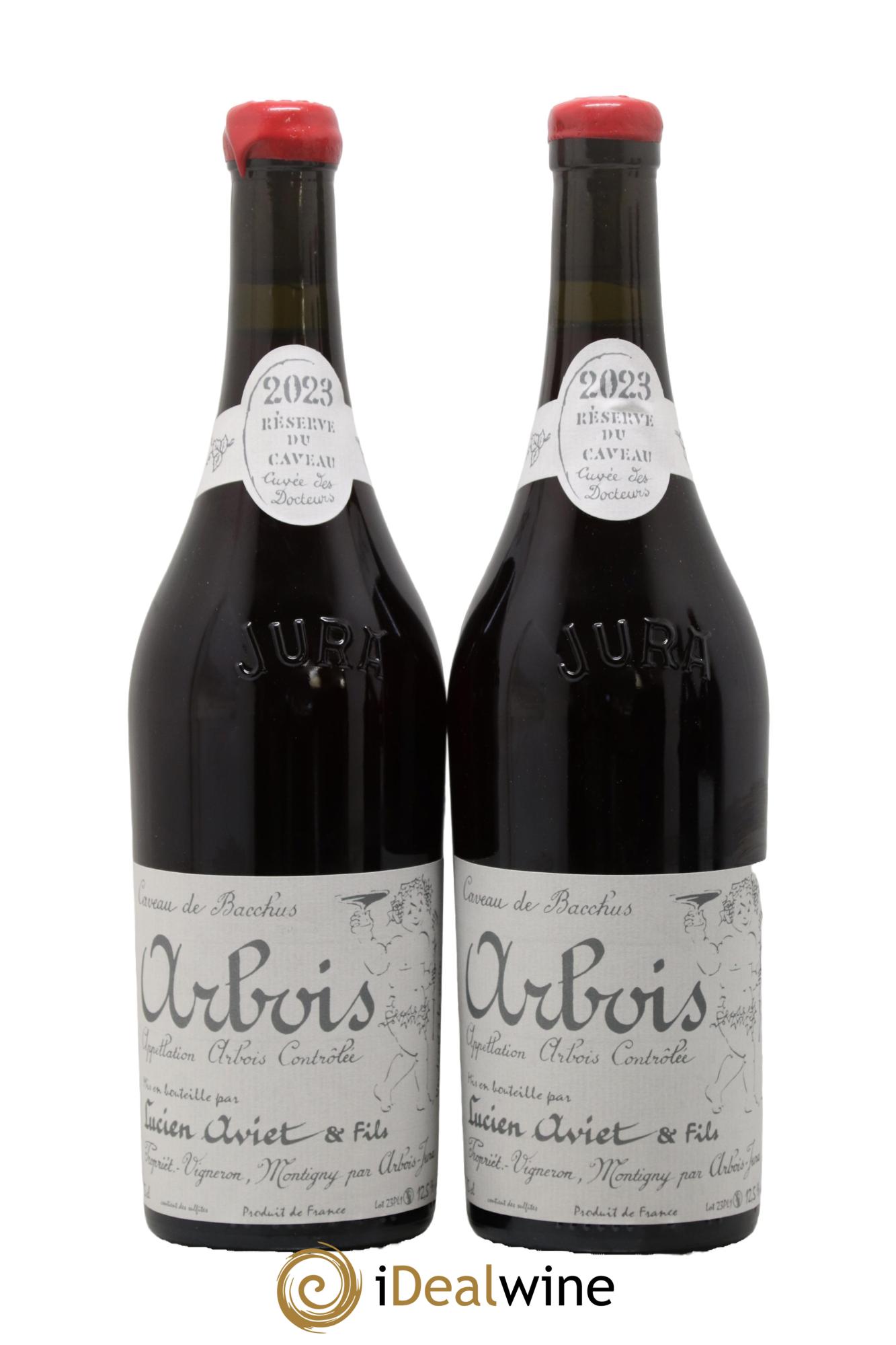 Arbois Cuvée des Docteurs Lucien Aviet (Domaine) 2023 - Lot de 2 bouteilles - 0
