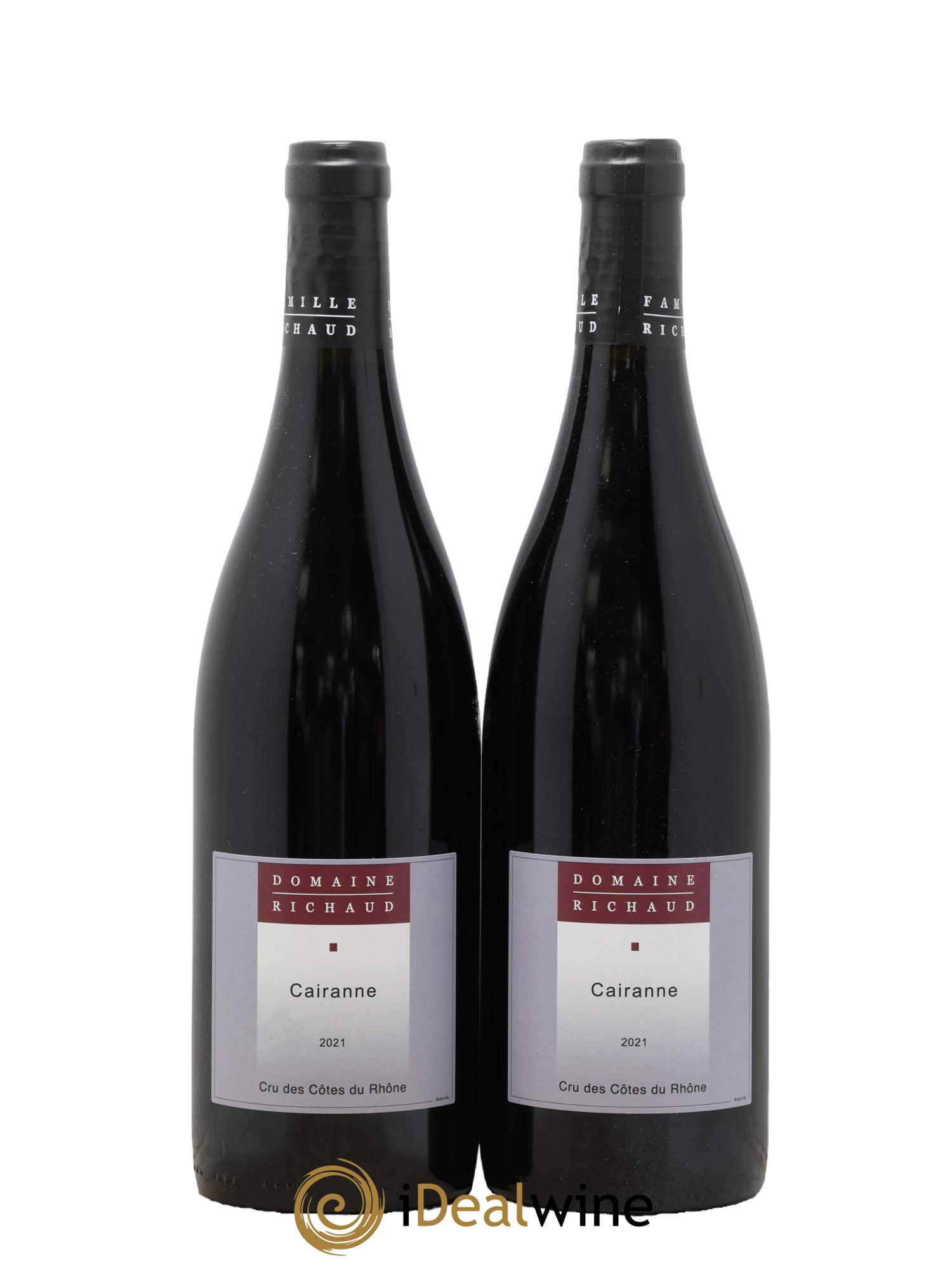 Cairanne Marcel Richaud 2021 - Lot de 2 bouteilles - 0