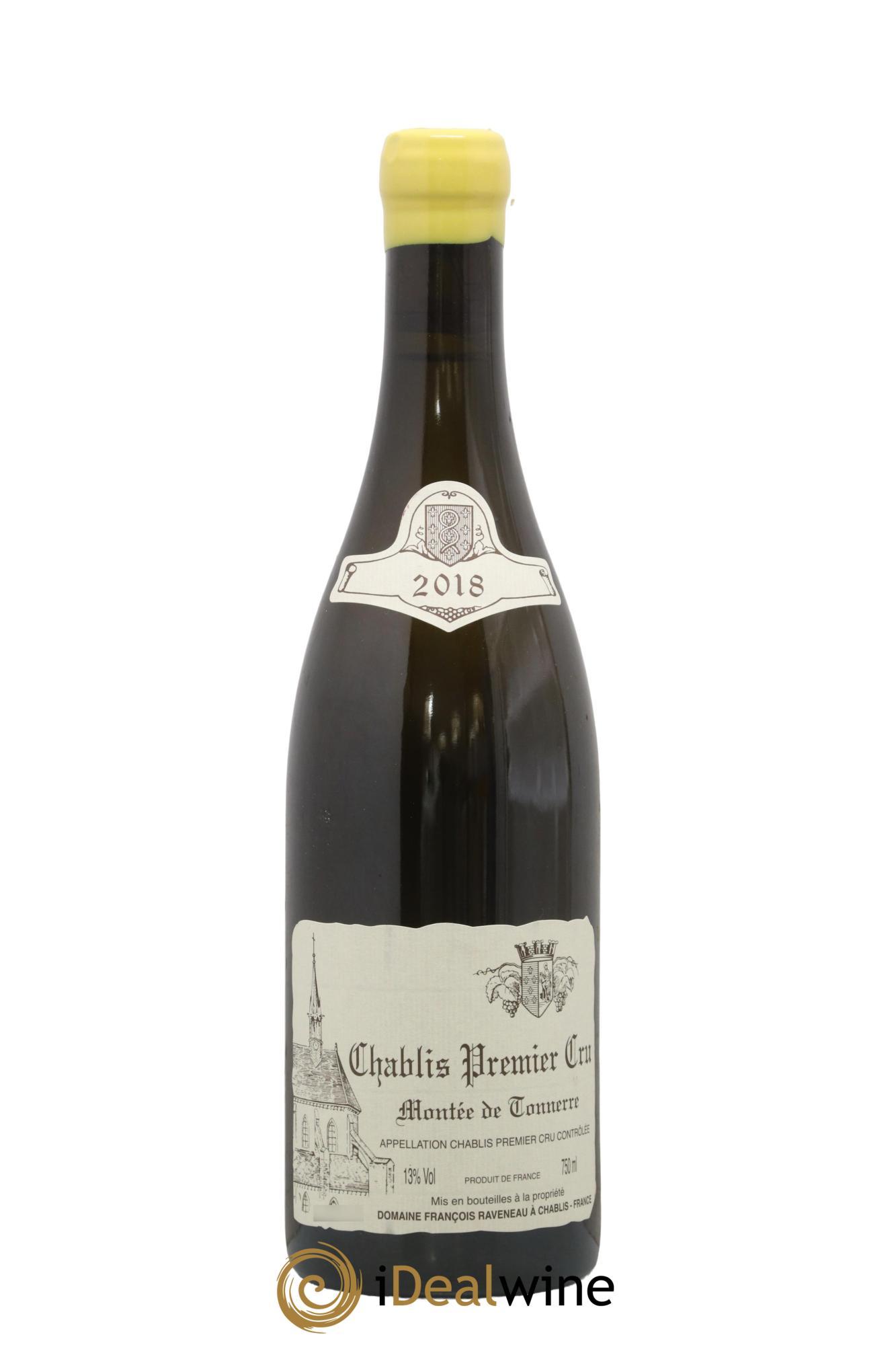 Chablis 1er Cru Montée de Tonnerre Raveneau (Domaine) 2018 - Lot de 1 bouteille - 0