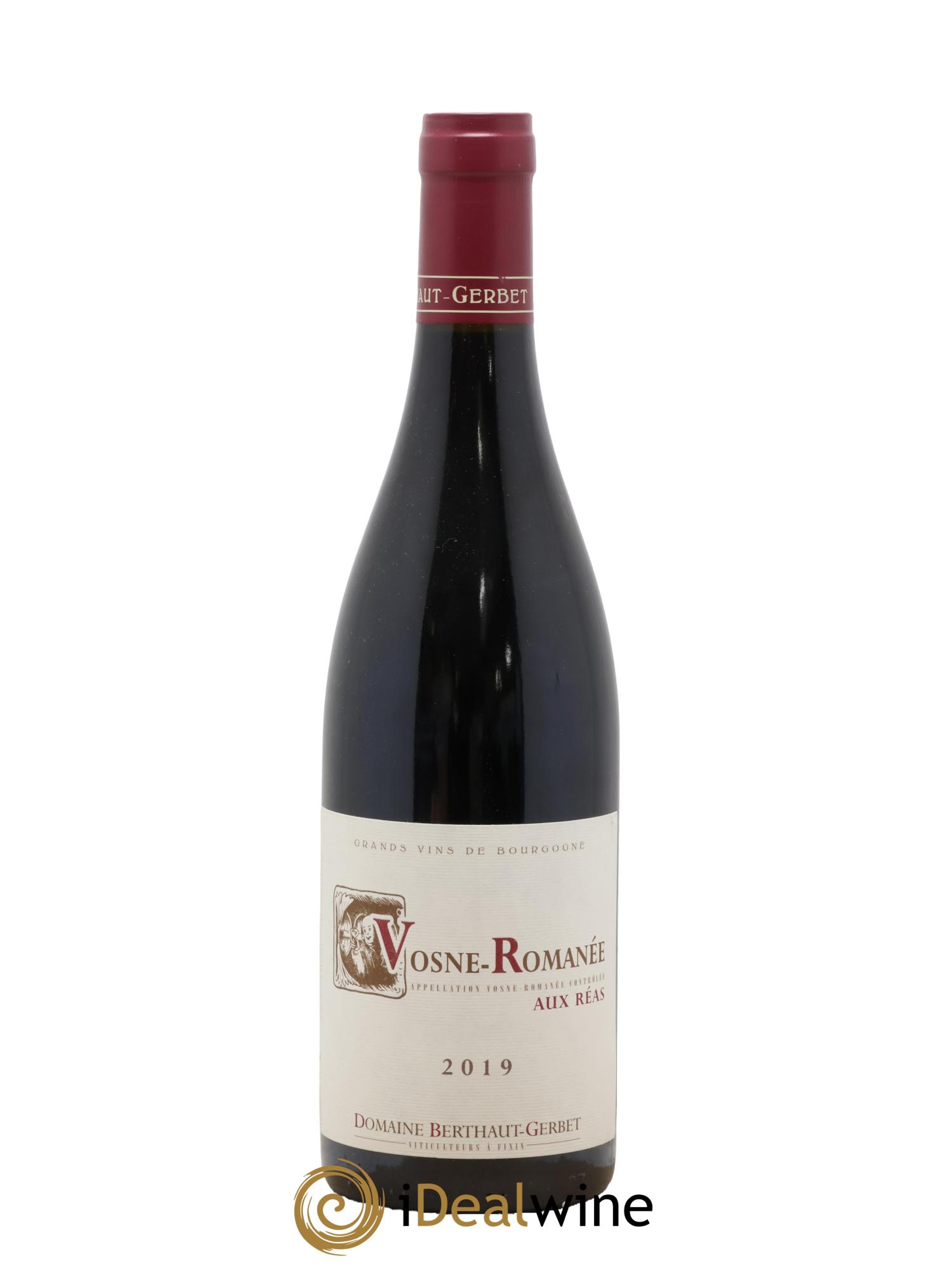 Vosne-Romanée Aux Reas Berthaut Gerbet (Domaine) 2019 - Lot de 1 bouteille - 0