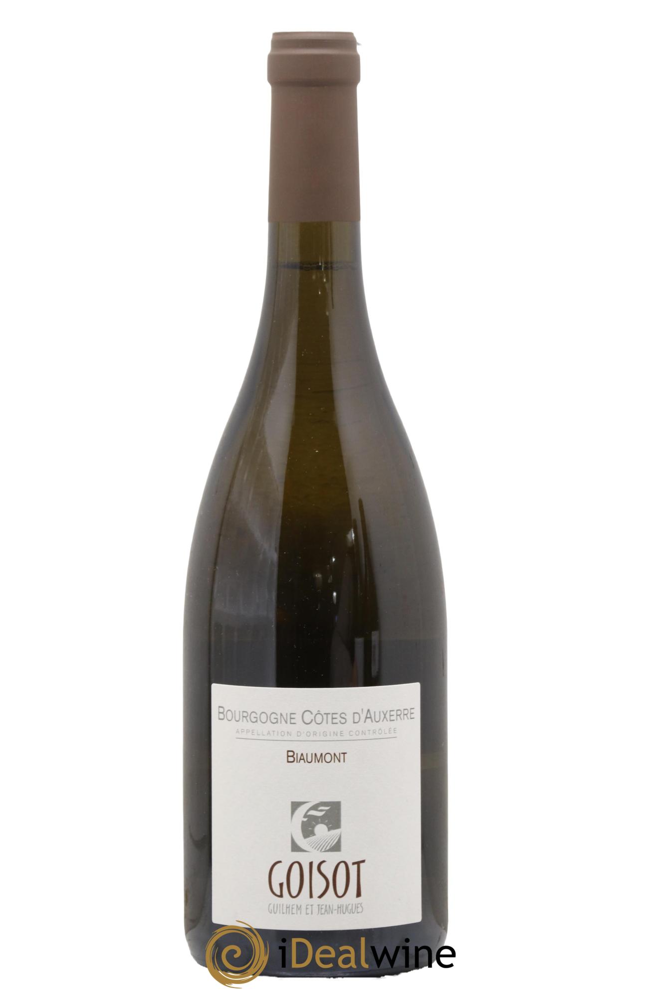 Bourgogne Côte D'Auxerre Biaumont Goisot 2020 - Lot de 1 bouteille - 0