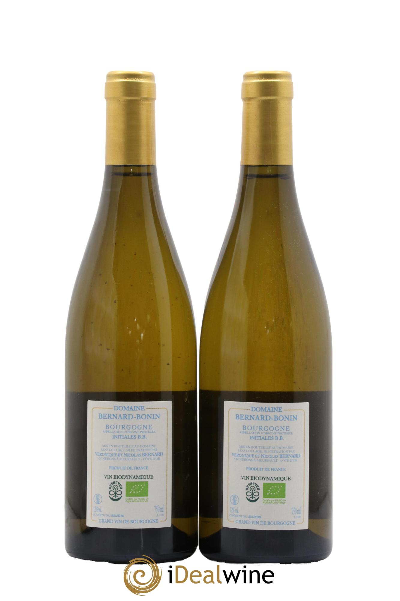 Bourgogne Initiales BB Bernard Bonin 2021 - Lot of 2 bottles - 1