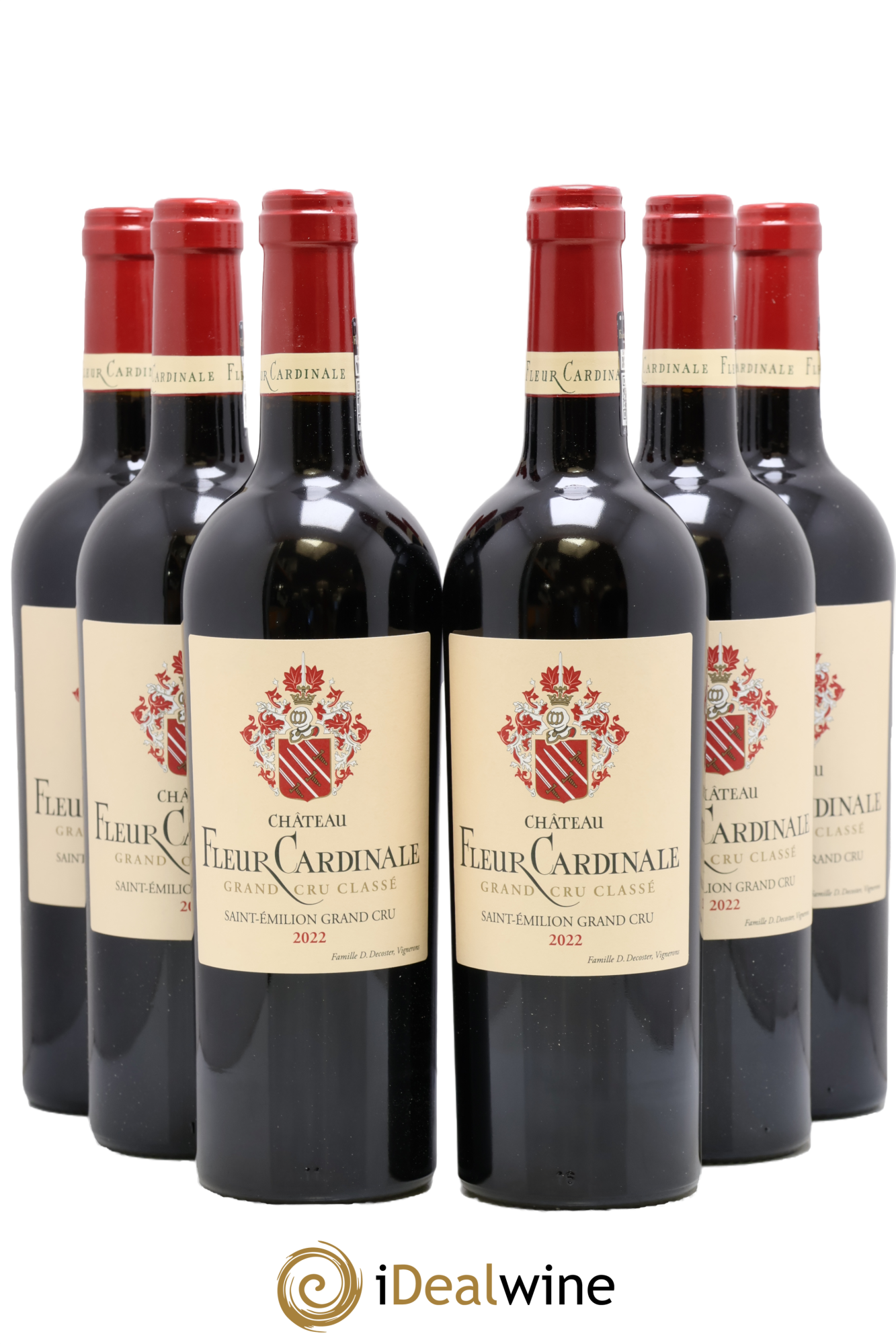 Château Fleur Cardinale Grand Cru Classé 2022 - Lot of 6 bottles - 0