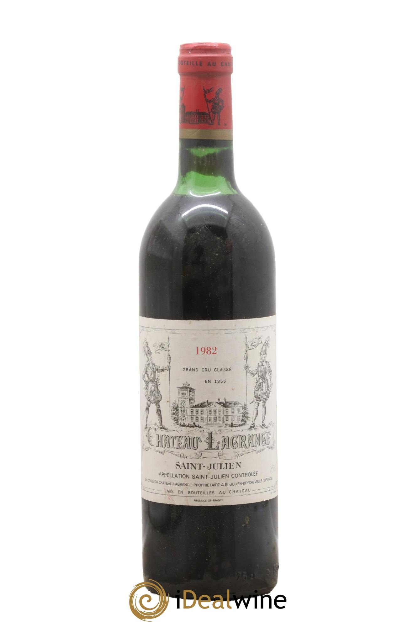Château Lagrange 3ème Grand Cru Classé 1982 - Posten von 1 Flasche - 0