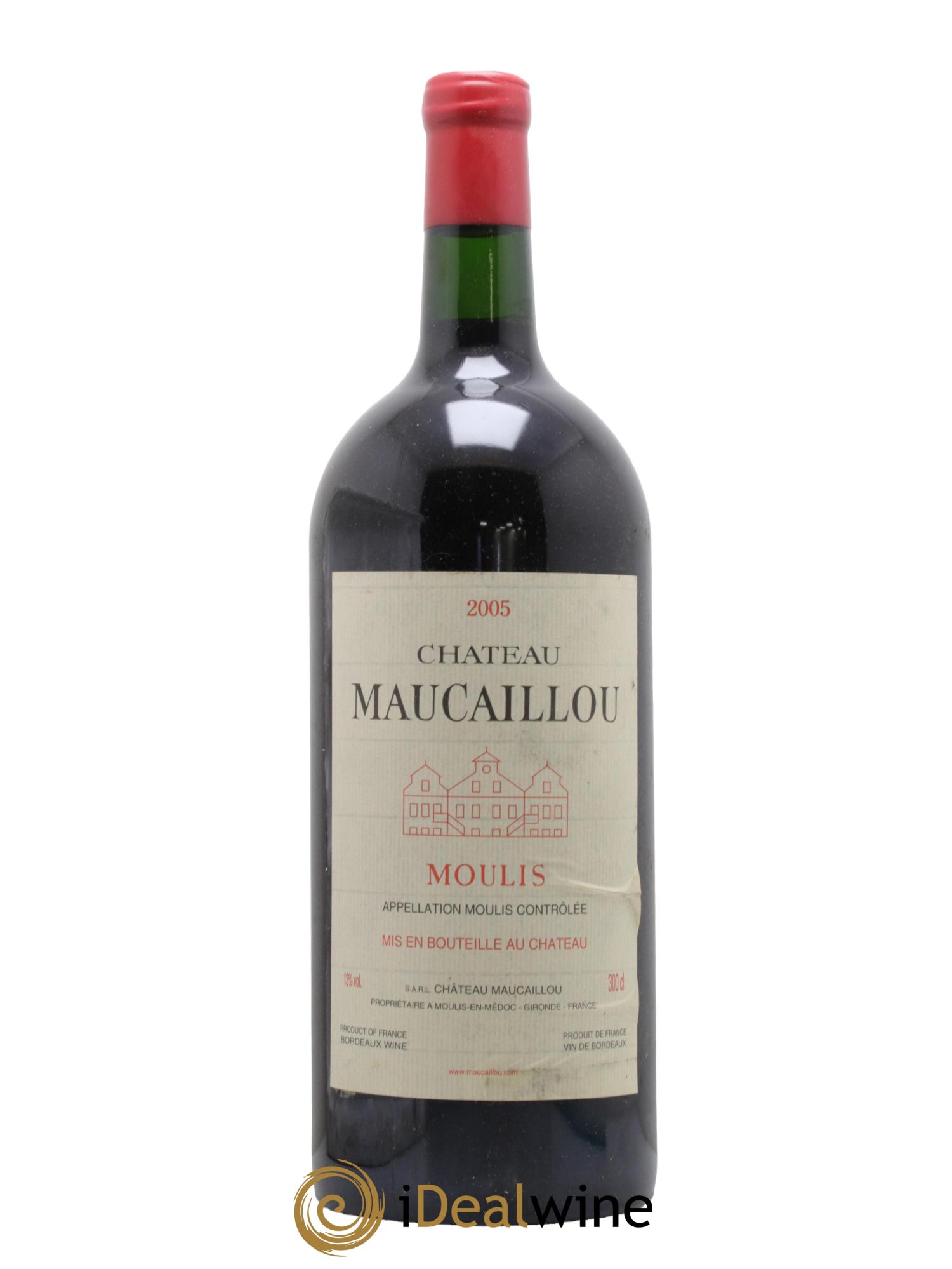 Château Maucaillou 2005 - Lot de 1 double magnum - 0
