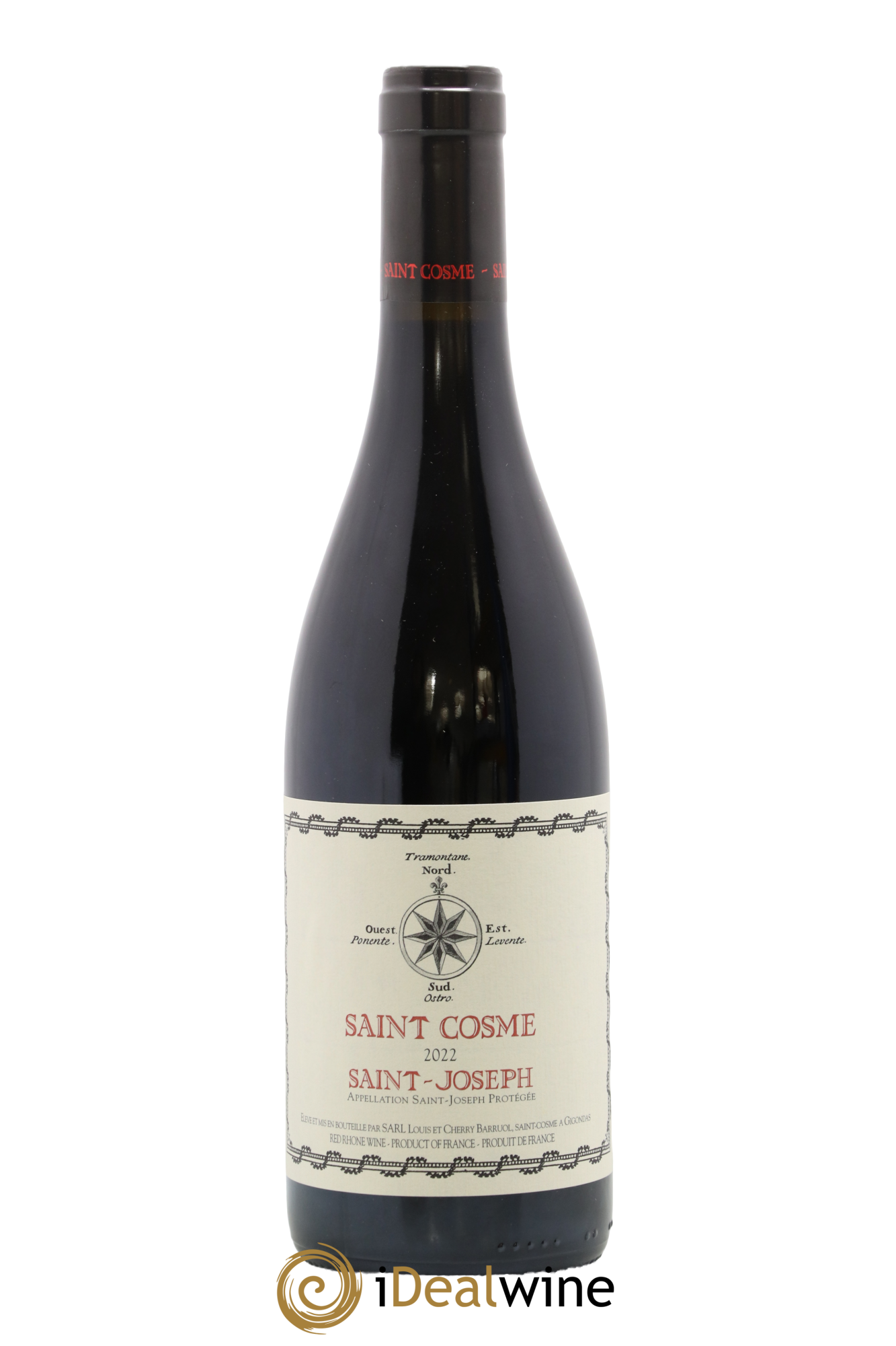 Saint-Joseph Saint Cosme 2022 - Lot de 1 bouteille - 0