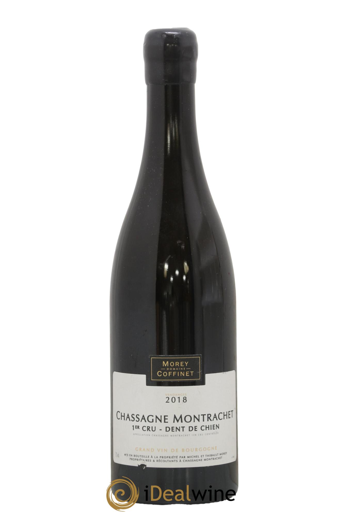 Chassagne-Montrachet 1er Cru Dent de Chien Morey-Coffinet (Domaine) 2018 - Lot de 1 bouteille - 0