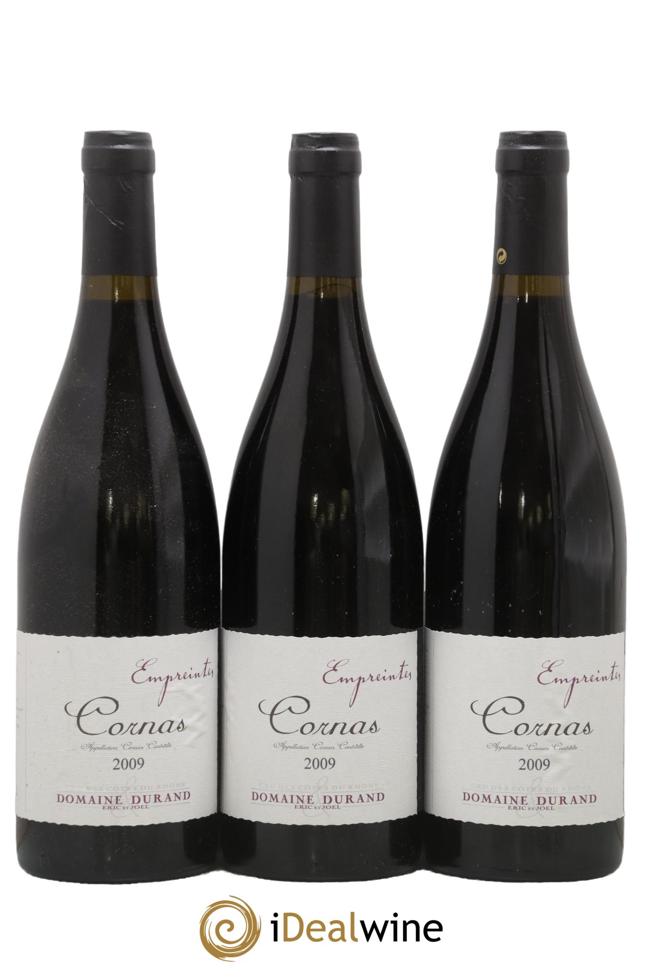 Cornas Les Empreintes Domaine Durand 2009 - Lot de 3 bouteilles - 0