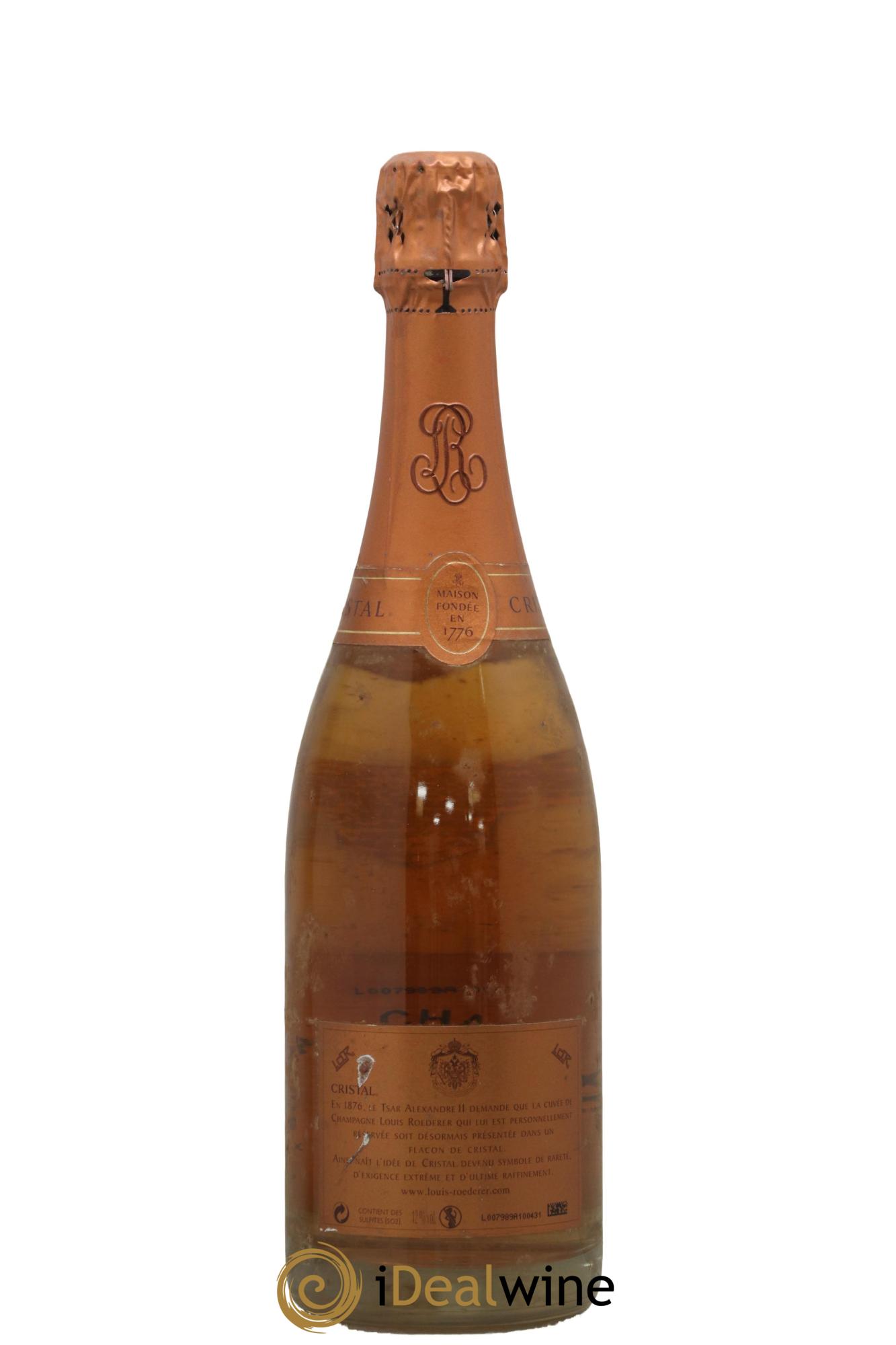 Cristal Louis Roederer 2002 - Lot de 1 bouteille - 1