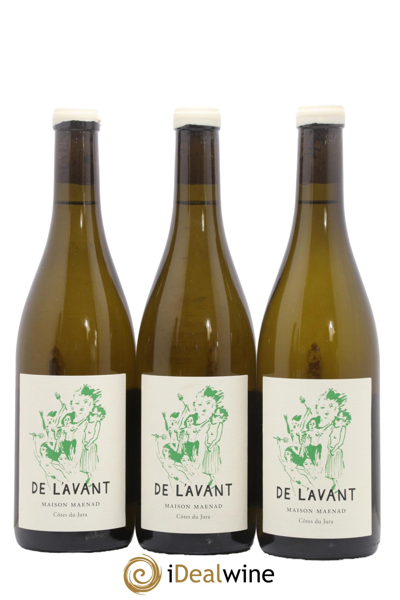 Côtes du Jura De L’Avant Maison Maenad 2022 - Lot de 3 bouteilles - 0