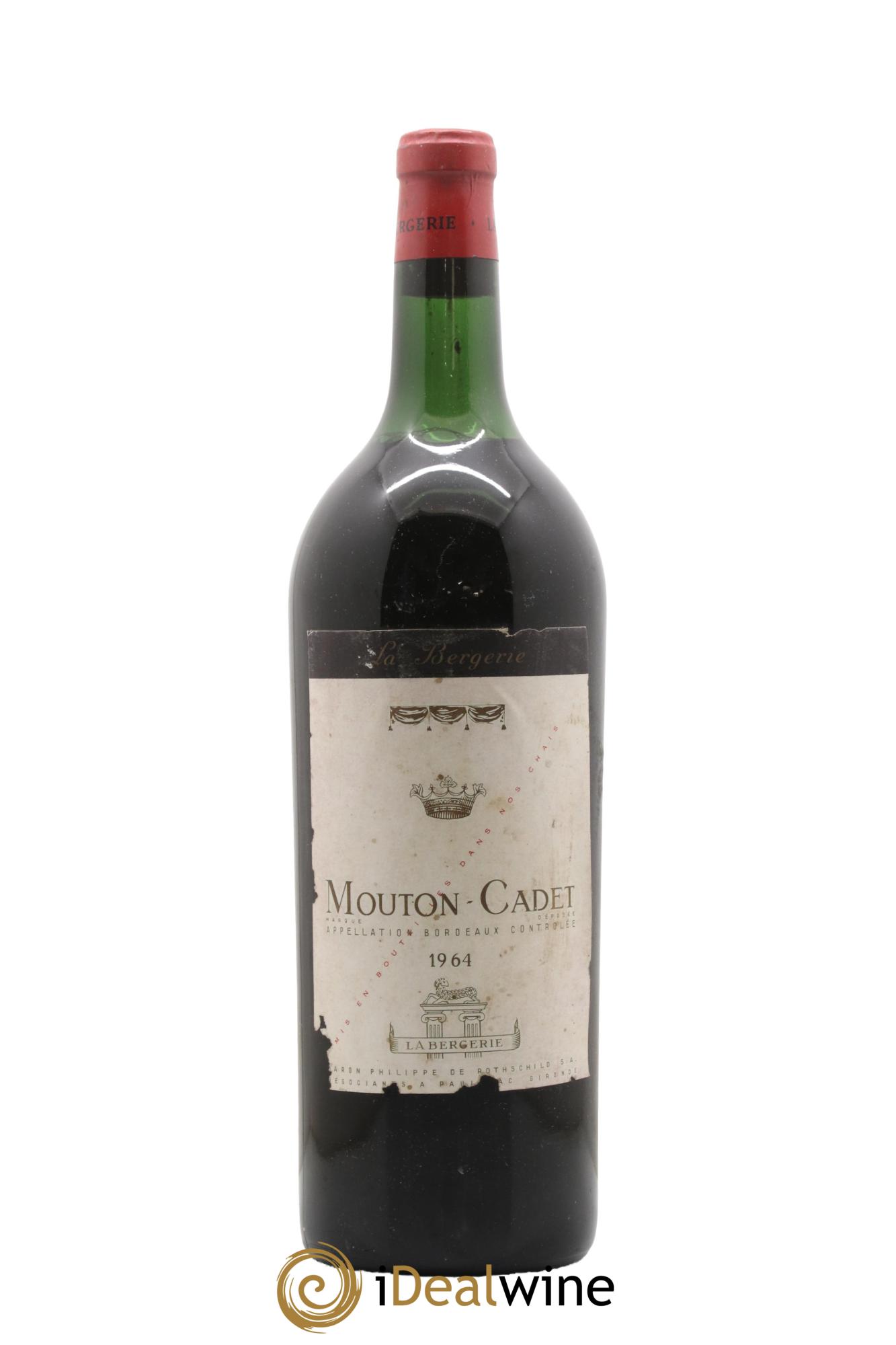 Château Mouton Cadet 1964 - Lot de 1 magnum - 0
