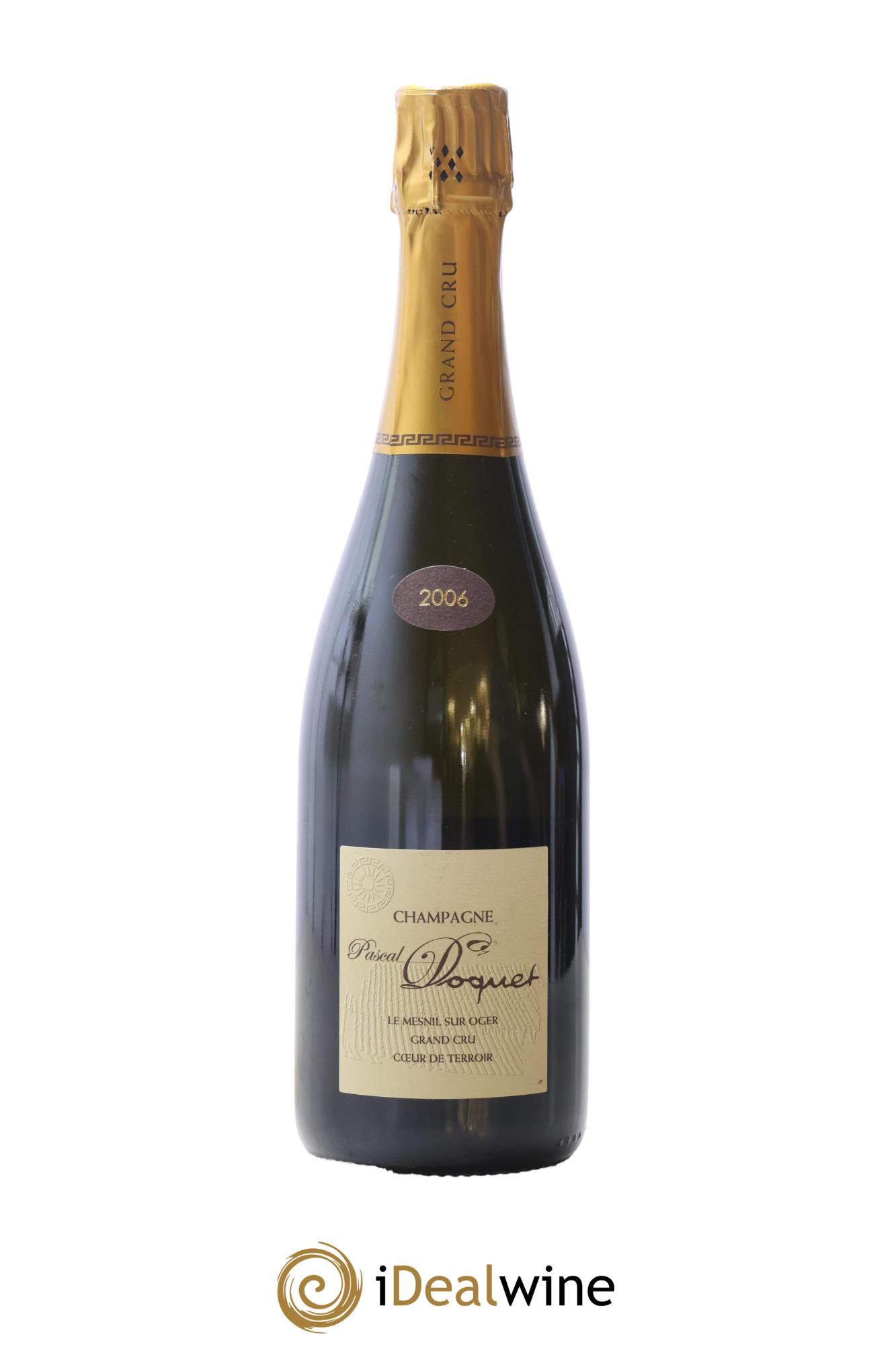 Champagne Mesnil Grand Cru Cœur de terroir Doquet Pascal 2006 - Lote de 1 botella - 0