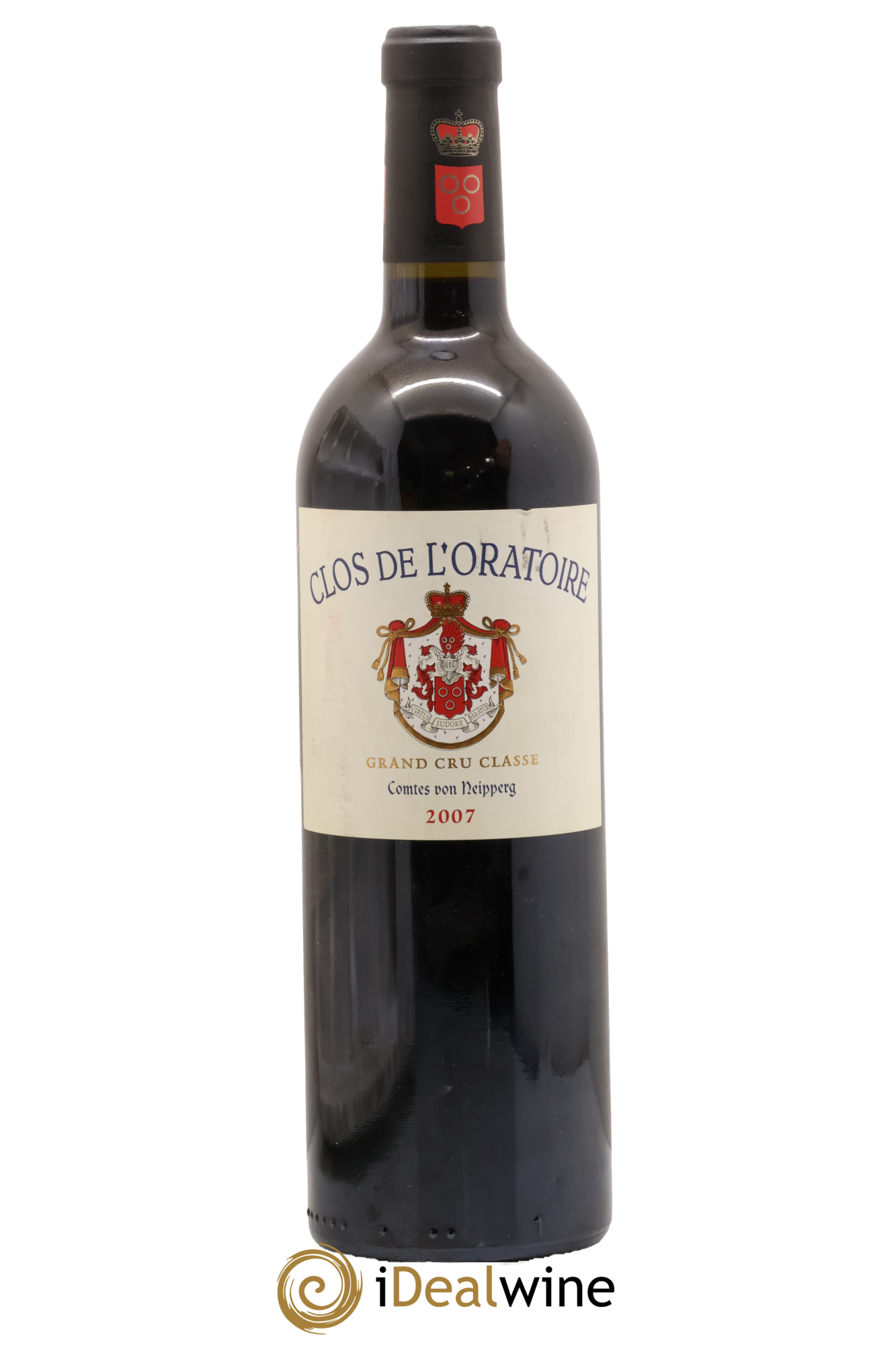 Clos de l'Oratoire Grand Cru Classé 2007 - Posten von 1 Flasche - 0