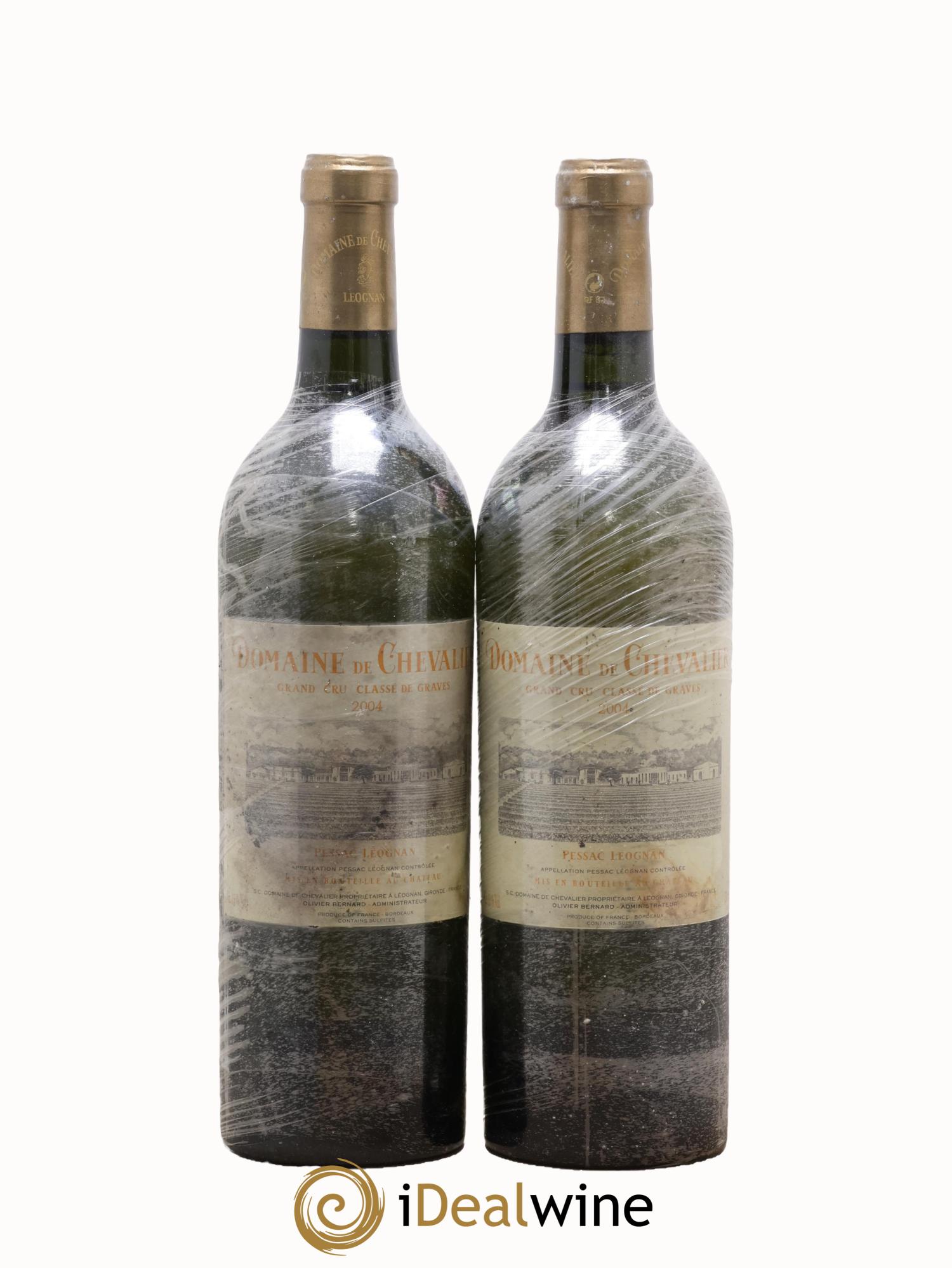 Domaine de Chevalier Cru Classé de Graves 2004 - Posten von 2 Flaschen - 0