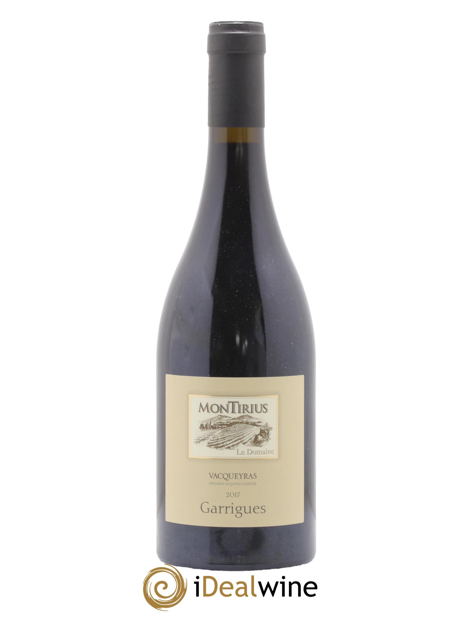 Vacqueyras Domaine Montirius Garrigues 2017 - Lot de 1 bouteille - 0