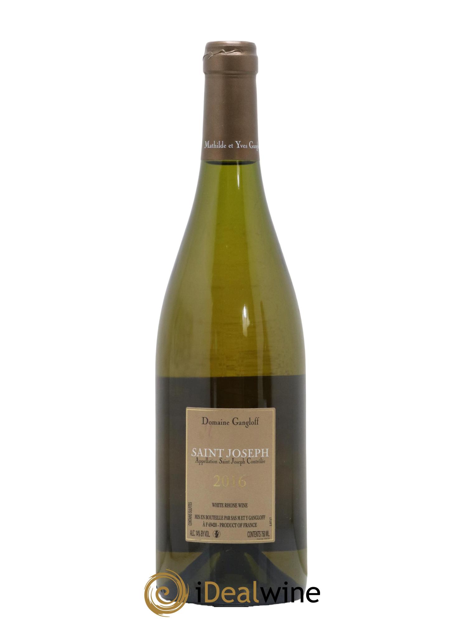Saint-Joseph Gangloff (Domaine) 2016 - Lot de 1 bouteille - 1