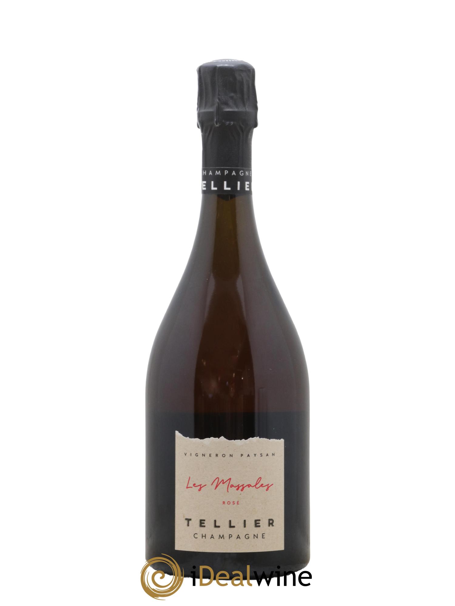 Champagne - Extra Brut Les Massales Tellier 2018 - Lot de 1 bouteille - 0