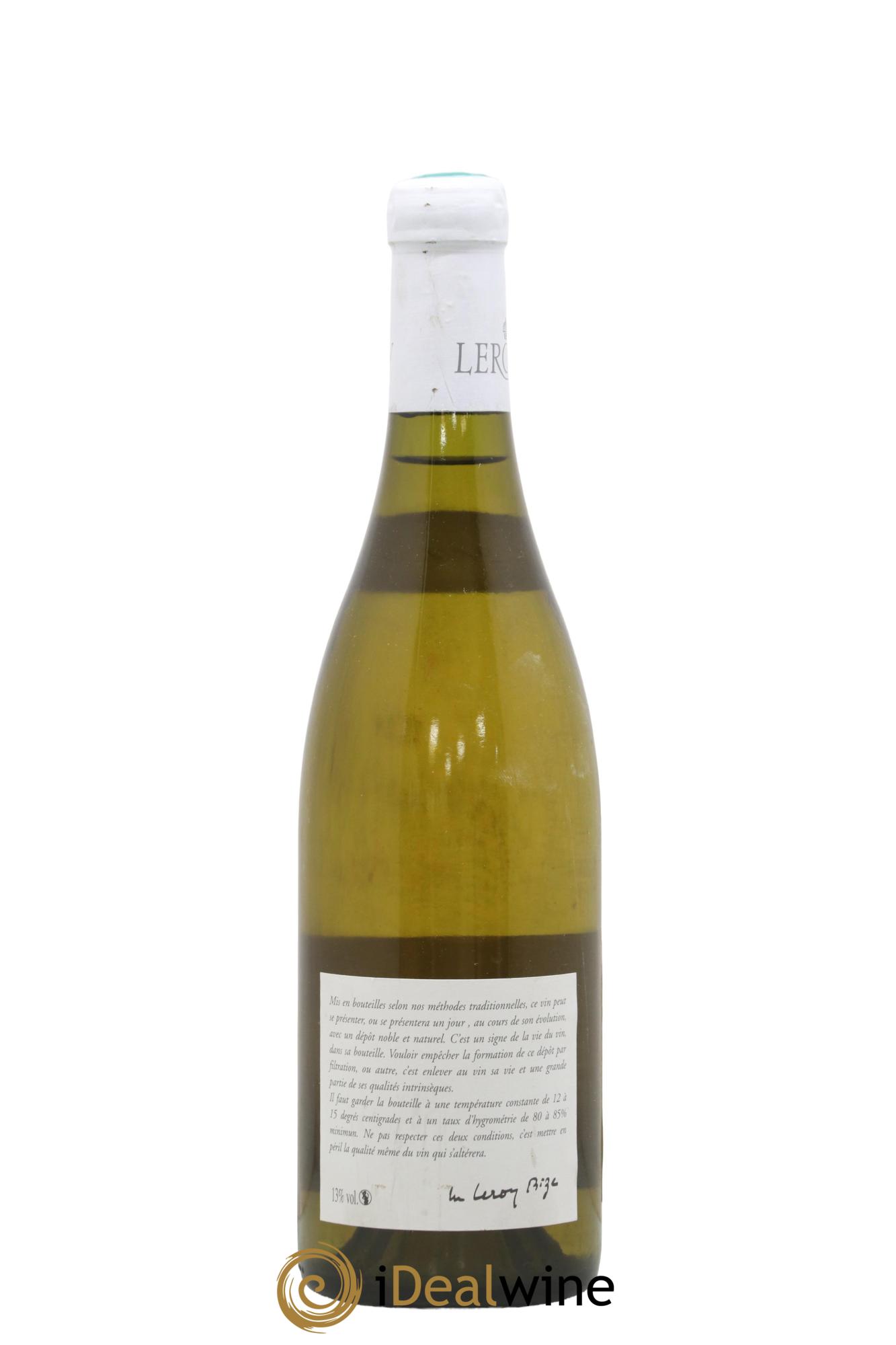 Meursault 1er Cru Blagny Leroy SA 2005 - Lot de 1 bouteille - 1