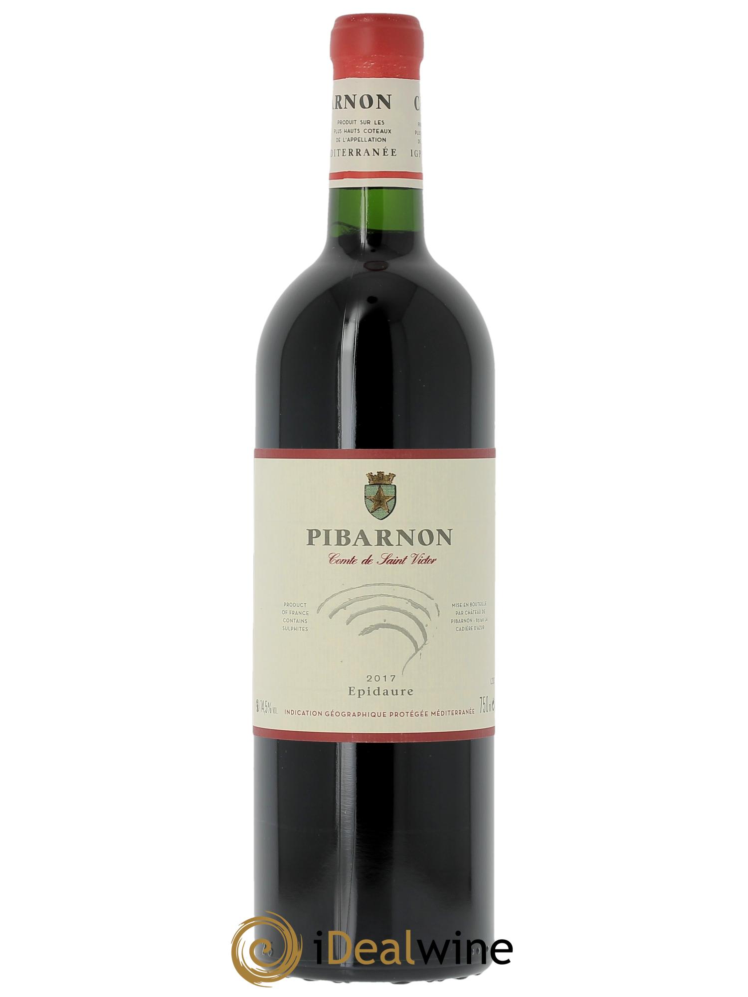 Bandol Château de Pibarnon Epidaure Comte de Saint-Victor 2017 - Lot of 1 bottle - 0