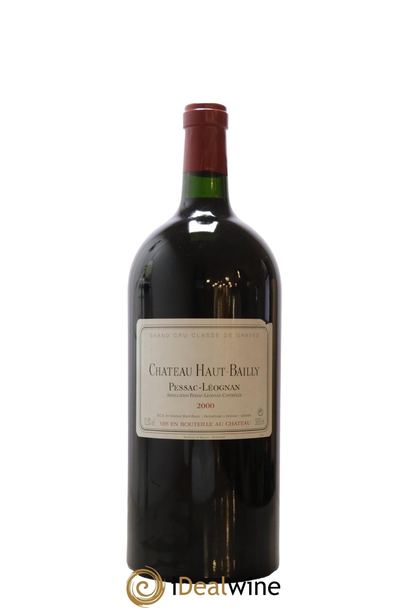 Château Haut-Bailly Cru Classé de Graves 2000 - Lot de 1 jeroboam - 0
