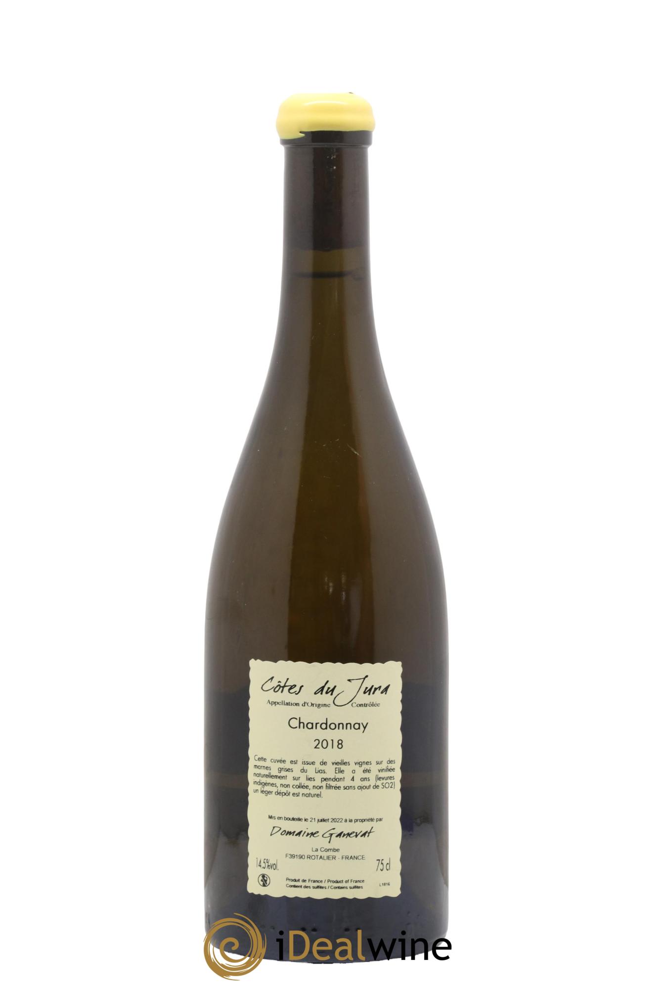 Côtes du Jura La Pélerine Anne et Jean François Ganevat 2018 - Lot of 1 bottle - 1