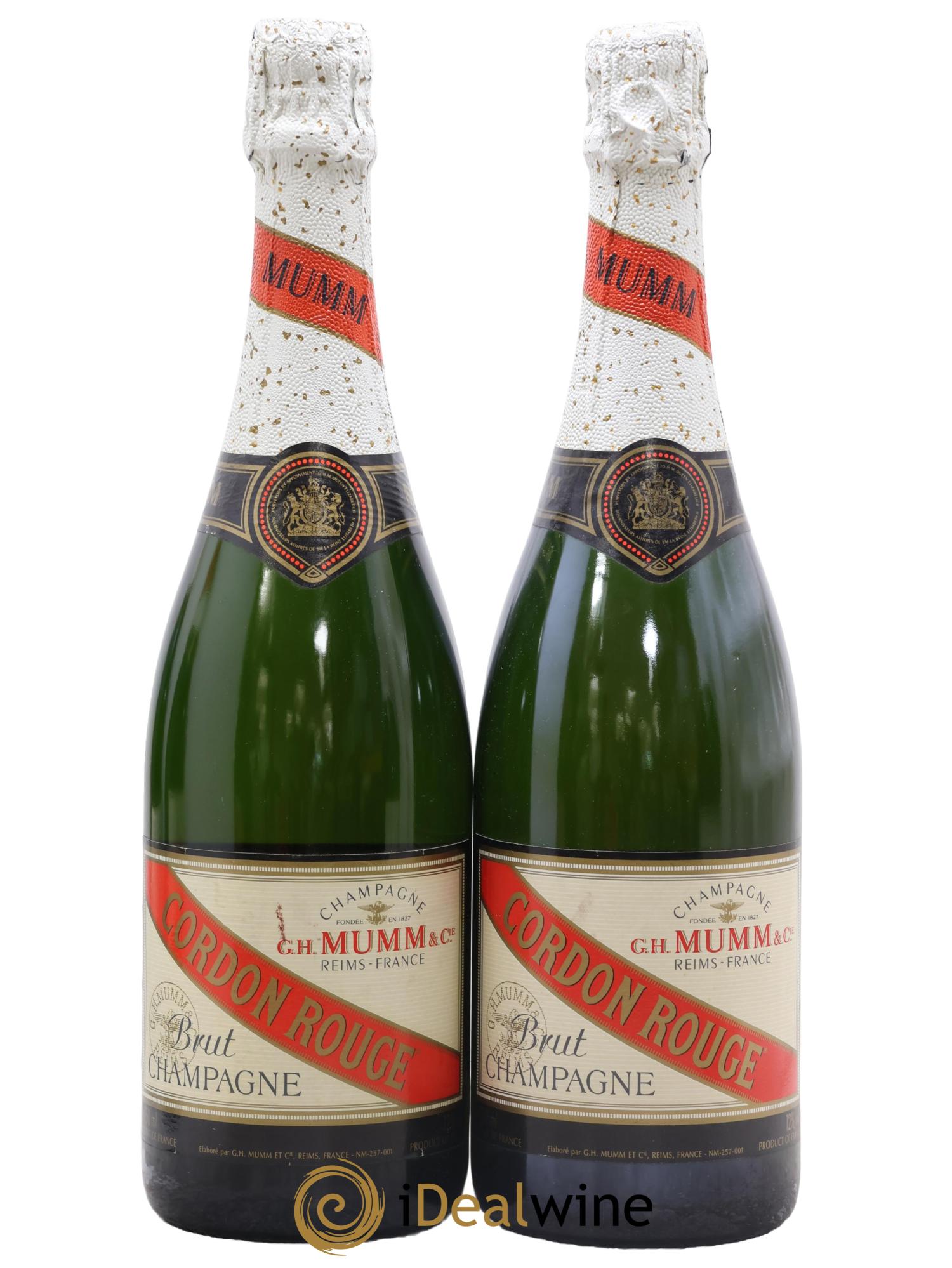 Cordon Rouge Mumm - Posten von 2 Flaschen - 0
