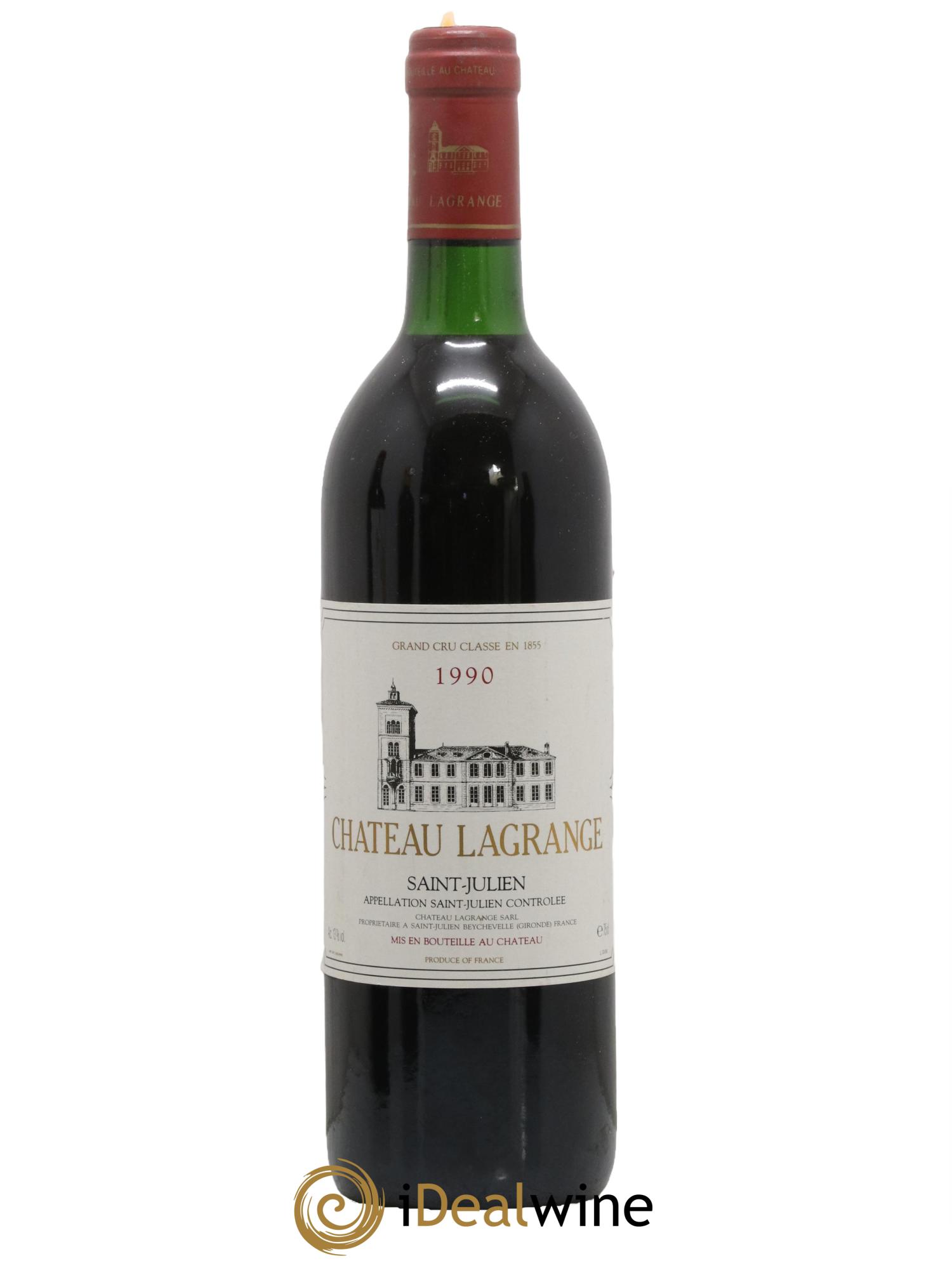 Château Lagrange 3ème Grand Cru Classé 1990 - Lot de 1 bouteille - 0