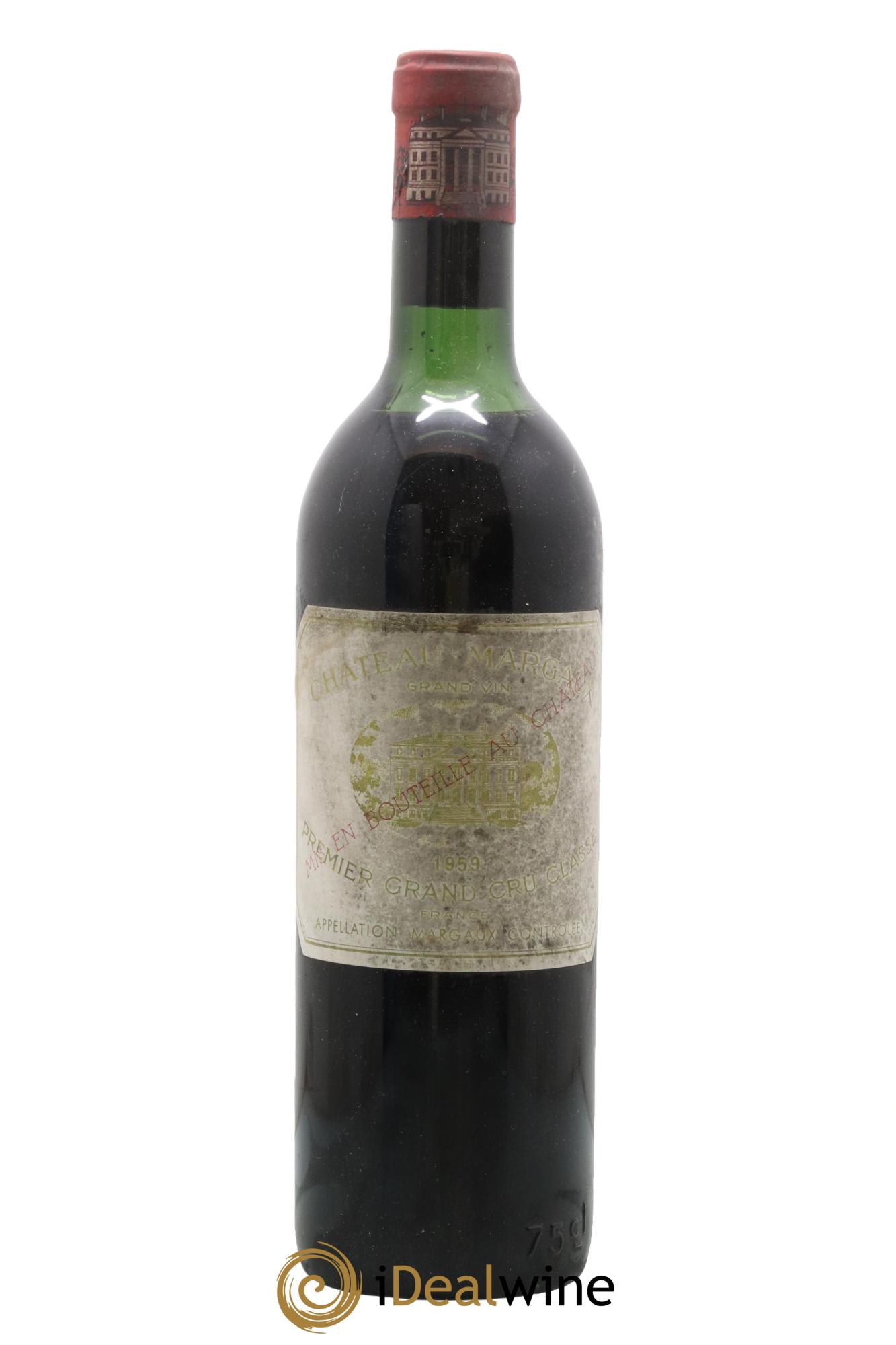 Château Margaux 1er Grand Cru Classé 1959 - Lot of 1 bottle - 0