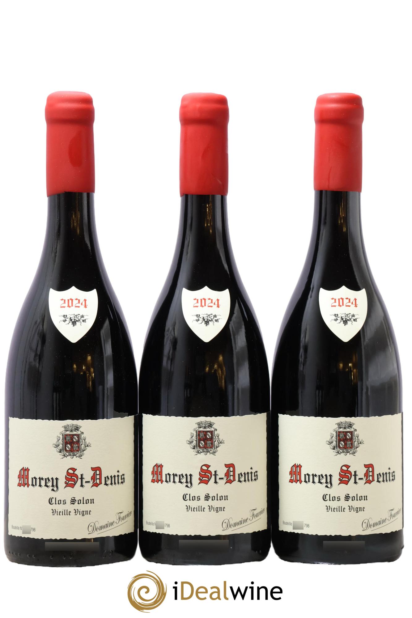 Morey-Saint-Denis Clos Solon Vieille Vigne Fourrier (Domaine) 2024 - Lot de 3 bouteilles - 0