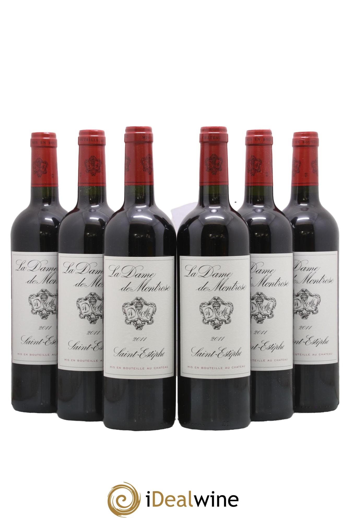 La Dame de Montrose Second Vin 2011 - Lot de 6 bouteilles - 0