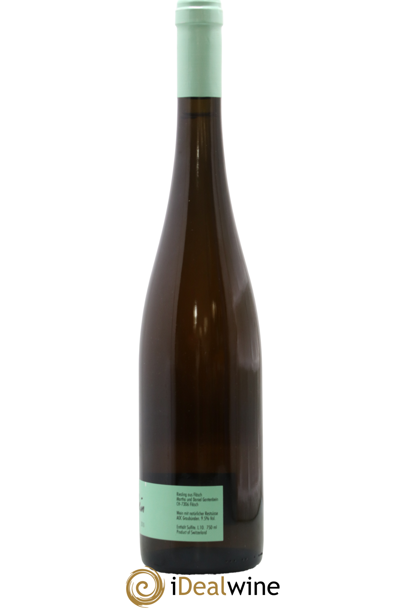 Vins Etrangers AOC Graubunden Riesling Spatlese Gantenbein 2010 - Lot de 1 bouteille - 1