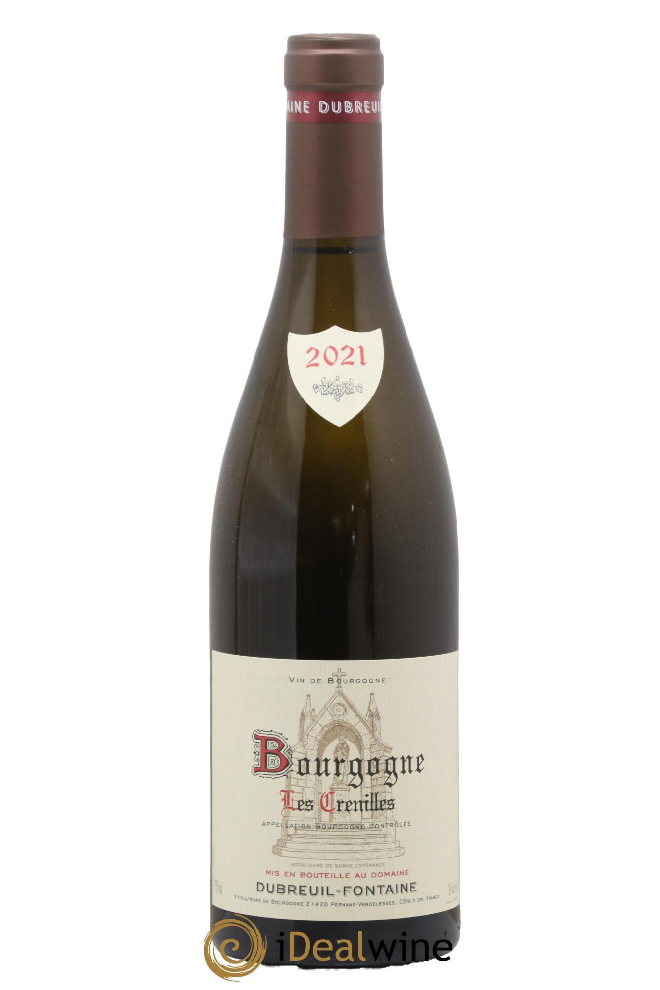 Bourgogne Les Crenilles Dubreuil-Fontaine 2021 - Lot de 1 bouteille - 0