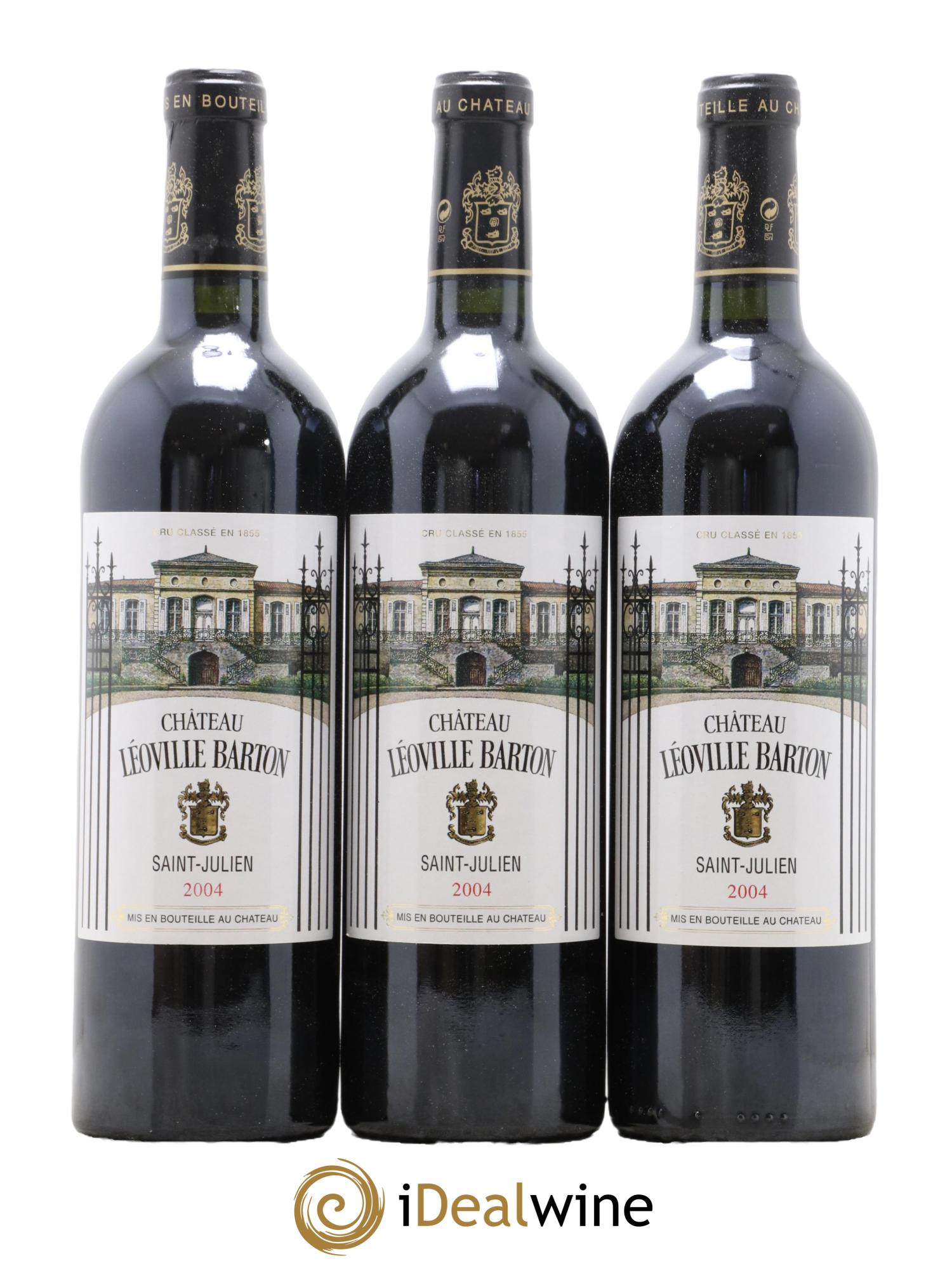 Château Léoville Barton 2ème Grand Cru Classé 2004 - Lot de 6 bouteilles - 2