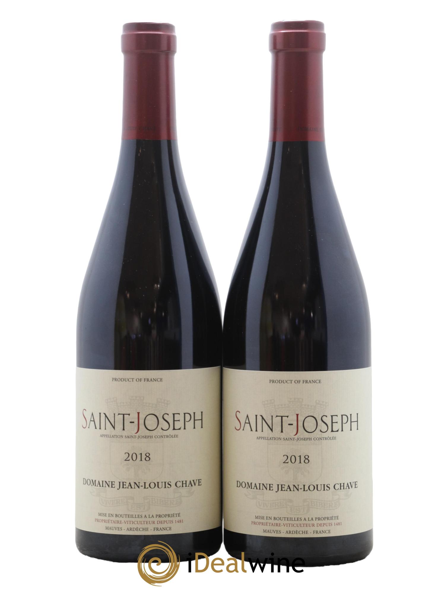 Saint-Joseph Jean-Louis Chave 2018 - Lot de 2 bouteilles - 0