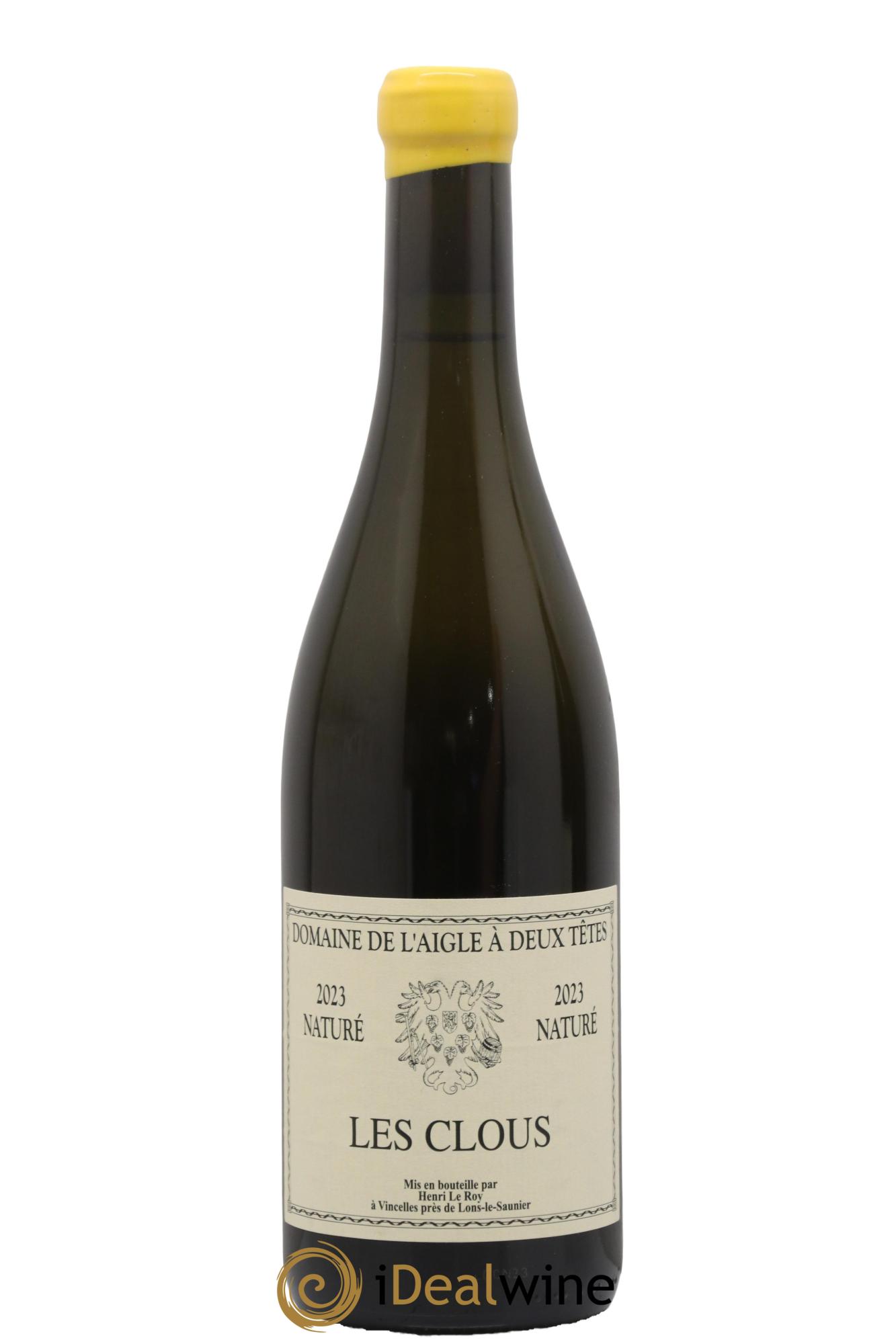 Côtes du Jura Nature Les Clous Domaine L'Aigle À Deux Têtes 2023 - Posten von 1 Flasche - 0
