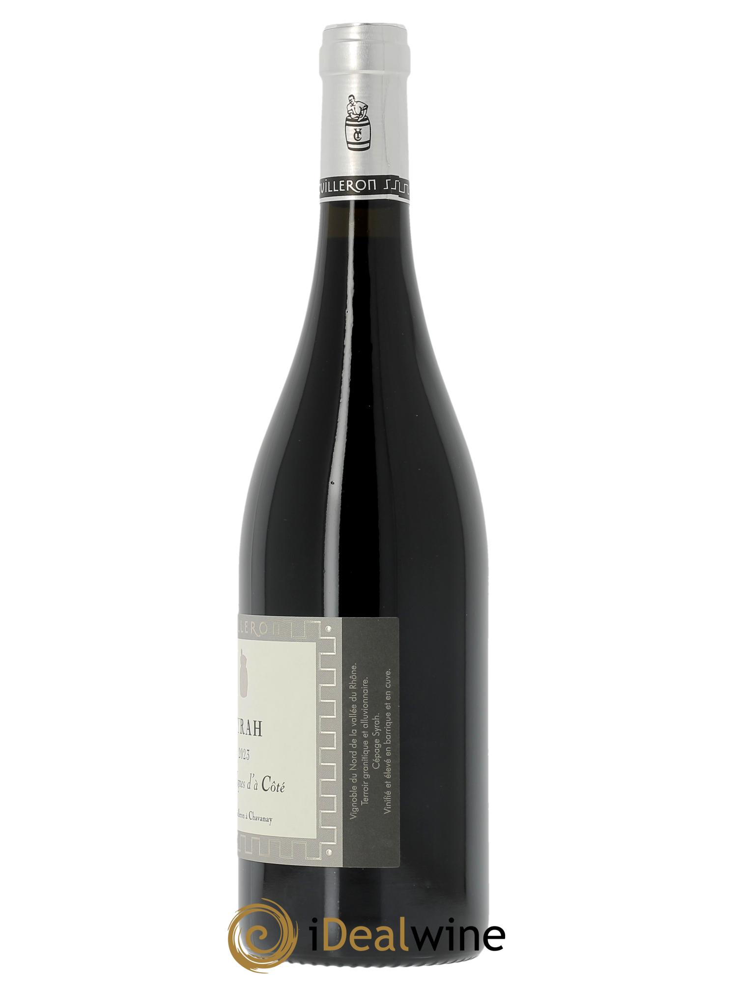 IGP Collines Rhodaniennes Syrah les Vignes d'à côté Yves Cuilleron (Domaine)  2023 - Lot de 1 bouteille - 2