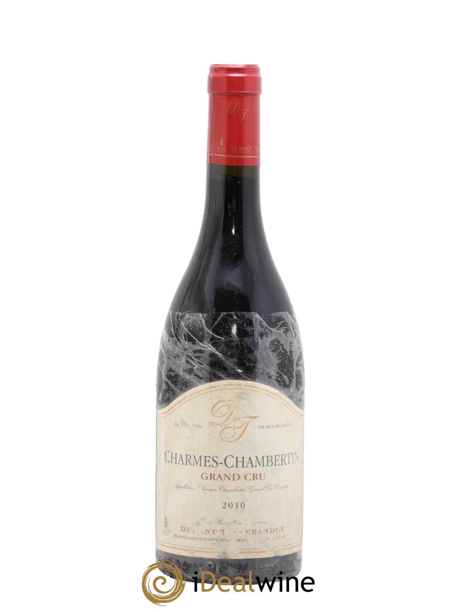 Charmes-Chambertin Grand Cru Dupont-Tisserandot (Domaine) 2010 - Lot de 1 bouteille - 0