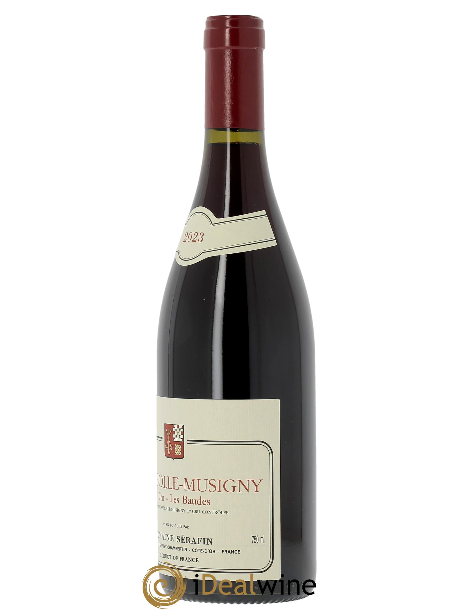 Chambolle-Musigny 1er Cru Les Baudes Christian Sérafin Père et Fils  2023 - Lot de 1 bouteille - 1